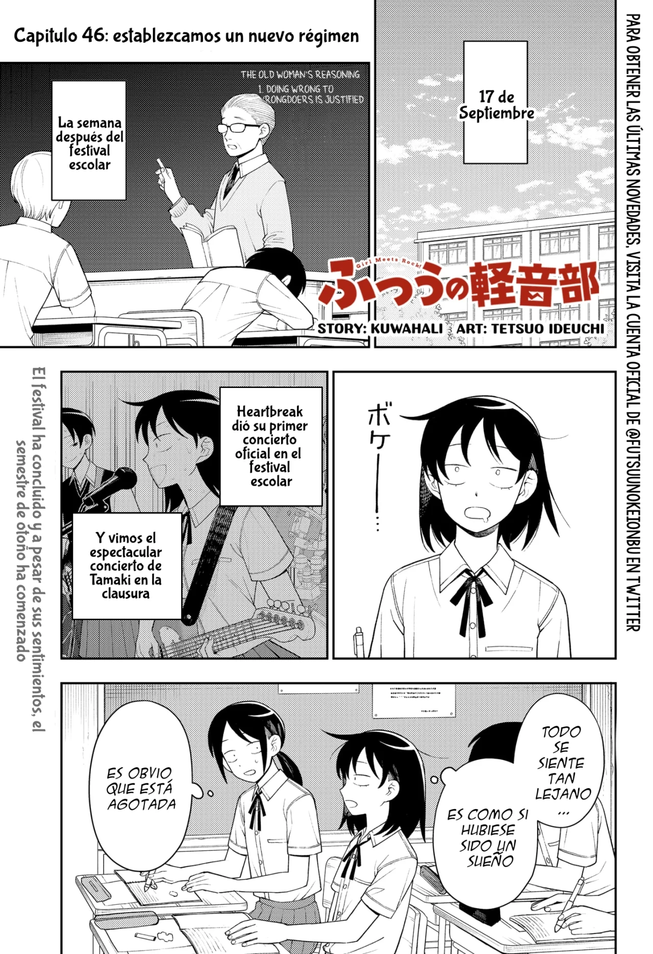 Futsuu no Keionbu Capítulo 46 - Page 2