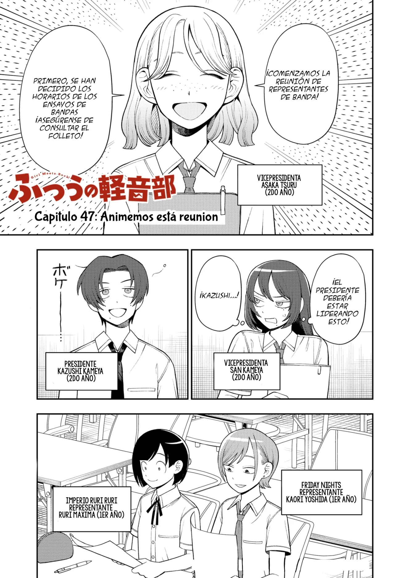 Futsuu no Keionbu Capítulo 47 - Page 2
