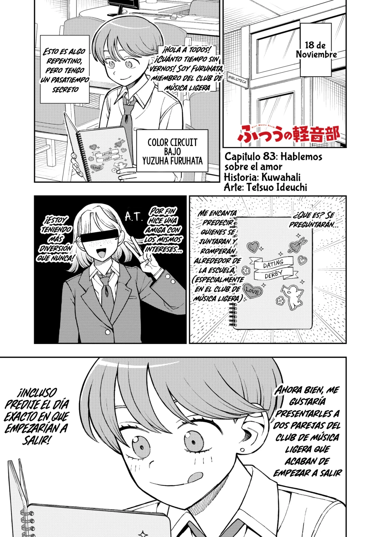 Futsuu no Keionbu Capítulo 83 - Page 2
