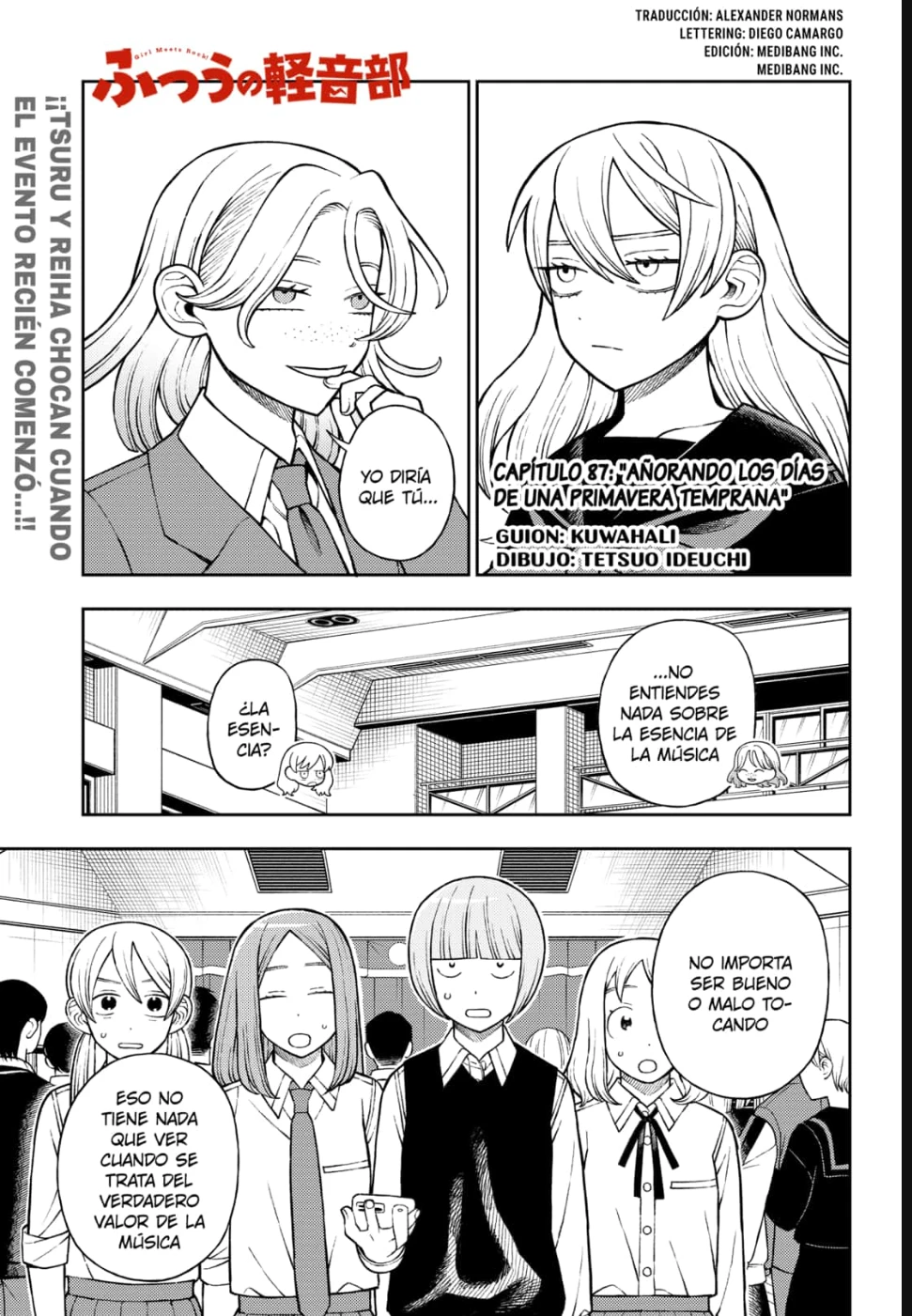 Futsuu no Keionbu Capítulo 87 - Page 1