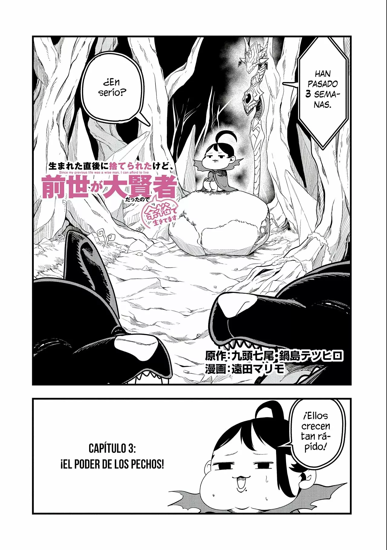Umareta Chokugo ni Suterareta kedo, Zensei ga Taikensha datta node Yoyuu de Ikitemasu Capítulo 3 - Page 4