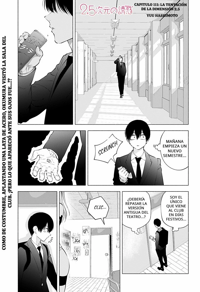 2.5-jigen no Ririsa Capítulo 111 - Page 2