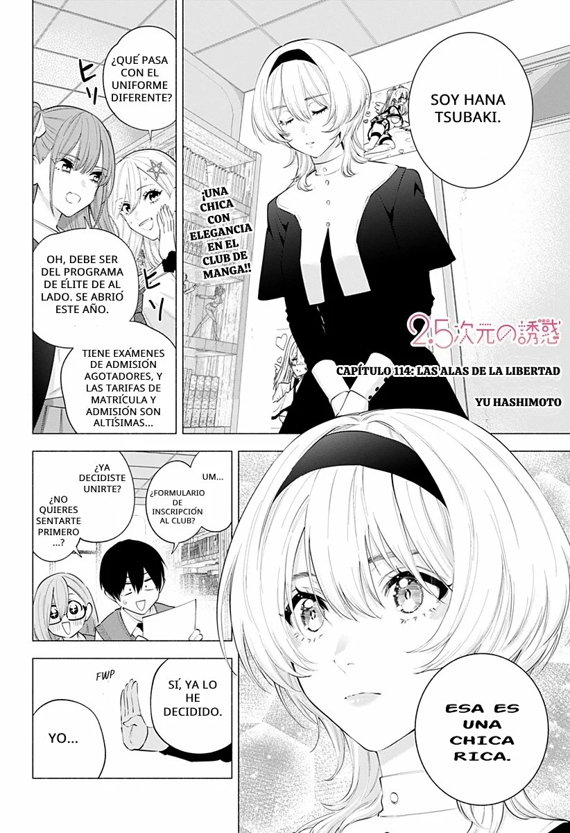 2.5-jigen no Ririsa Capítulo 114 - Page 3