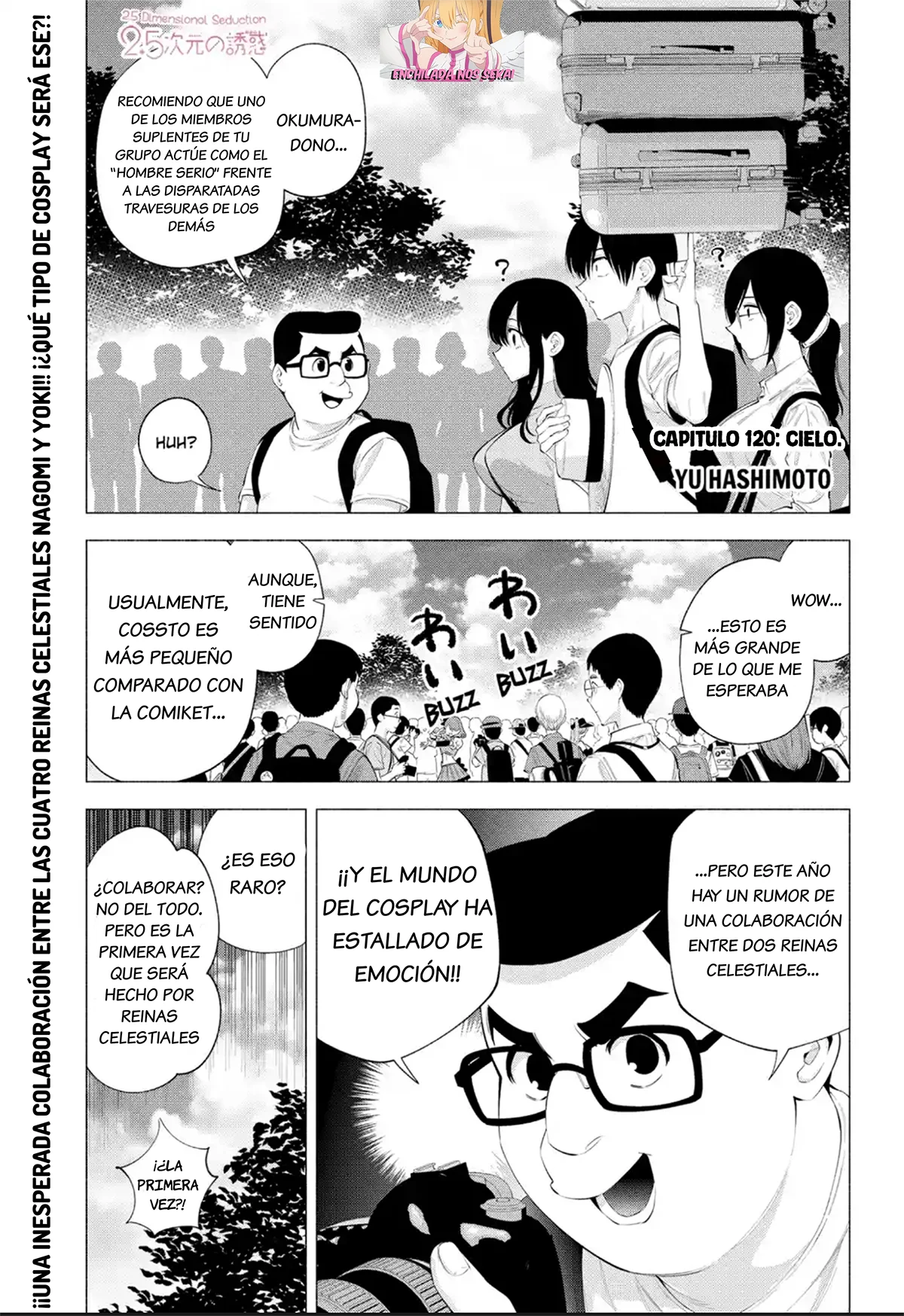 2.5-jigen no Ririsa Capítulo 120 - Page 3