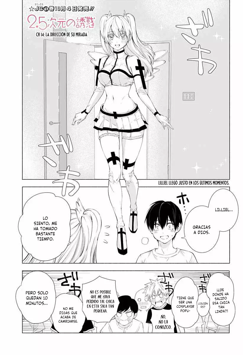 2.5-jigen no Ririsa Capítulo 14 - Page 2