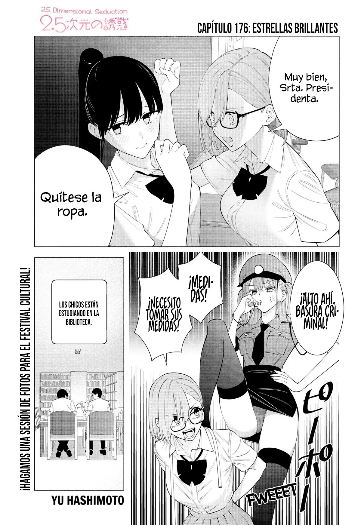 2.5-jigen no Ririsa Capítulo 176 - Page 4