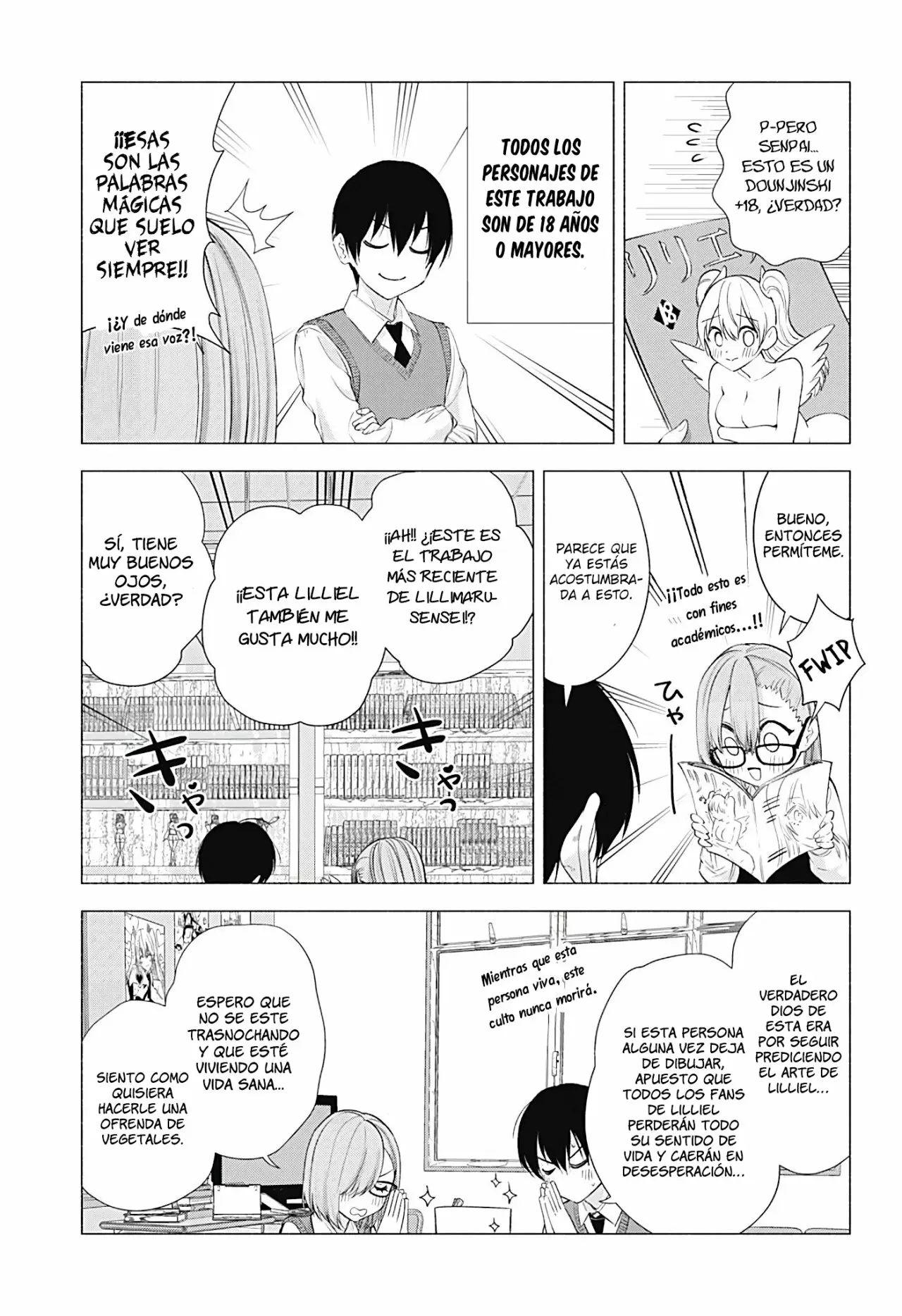 2.5-jigen no Ririsa Capítulo 19 - Page 4