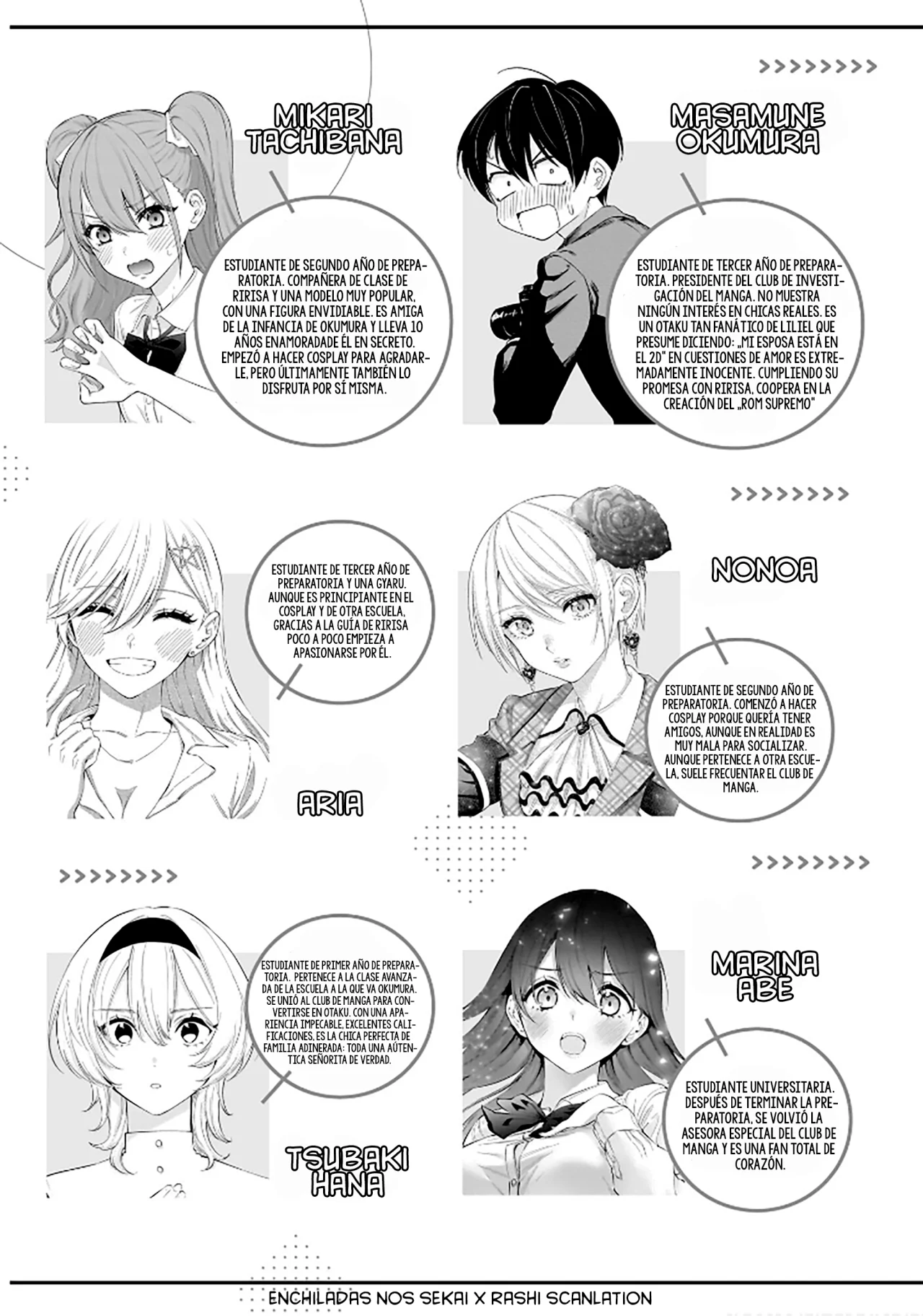 2.5-jigen no Ririsa Capítulo 191.5 - Page 8