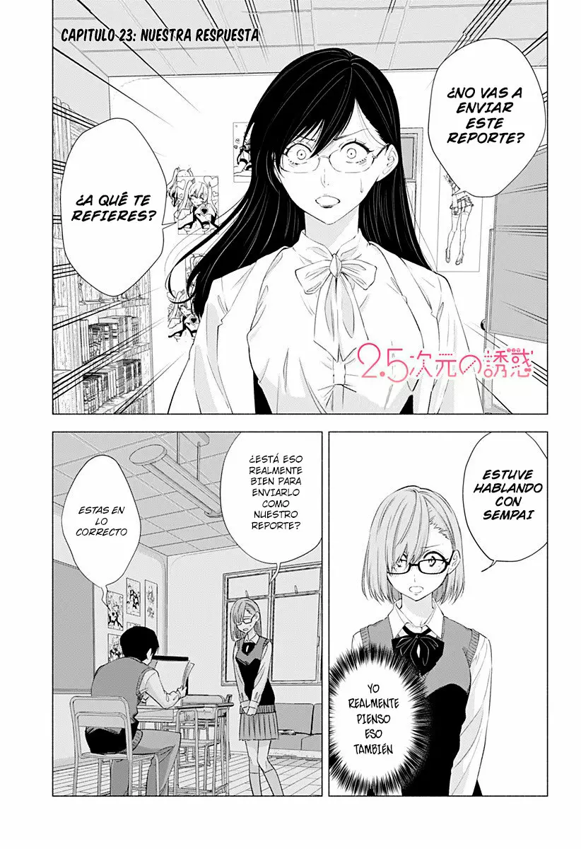 2.5-jigen no Ririsa Capítulo 23 - Page 2