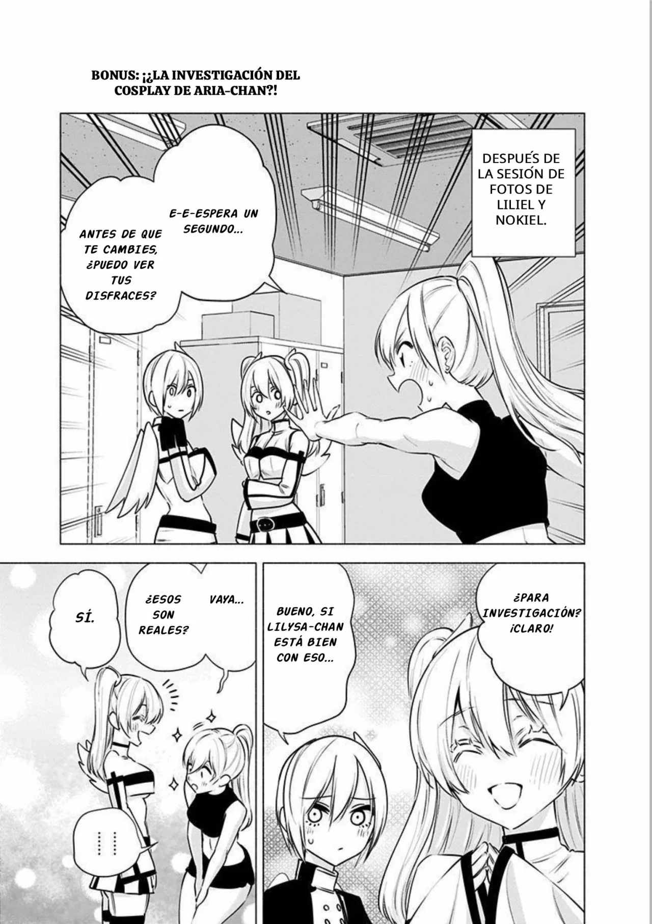 2.5-jigen no Ririsa Capítulo 48.5 - Page 2