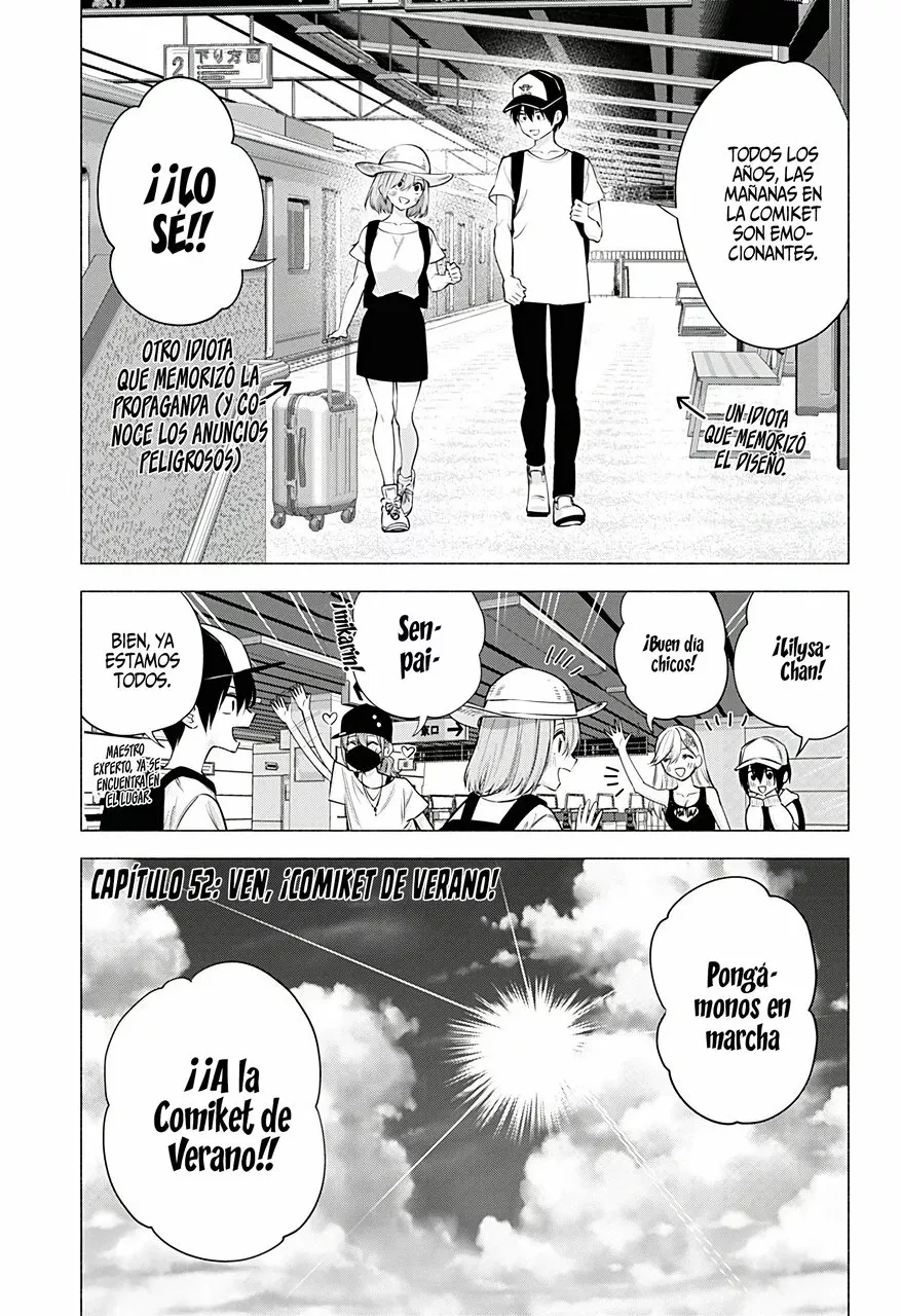 2.5-jigen no Ririsa Capítulo 52 - Page 2