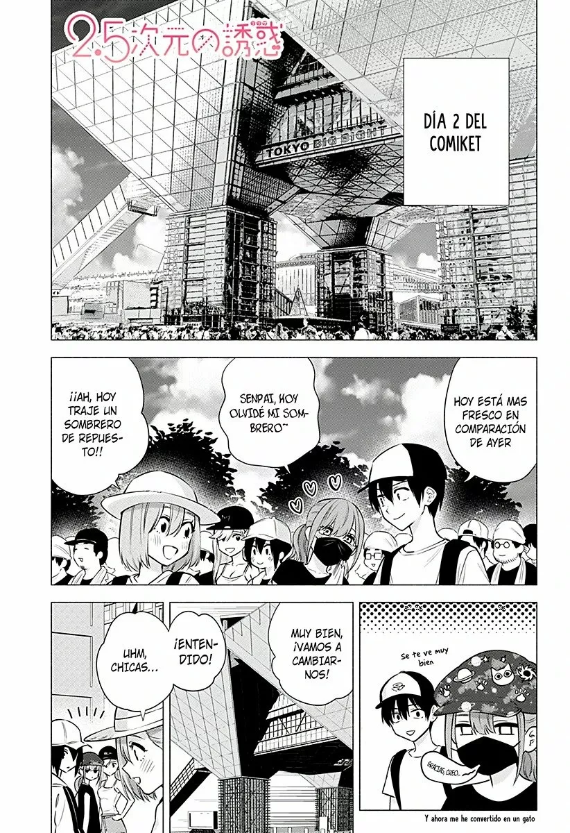 2.5-jigen no Ririsa Capítulo 56 - Page 3