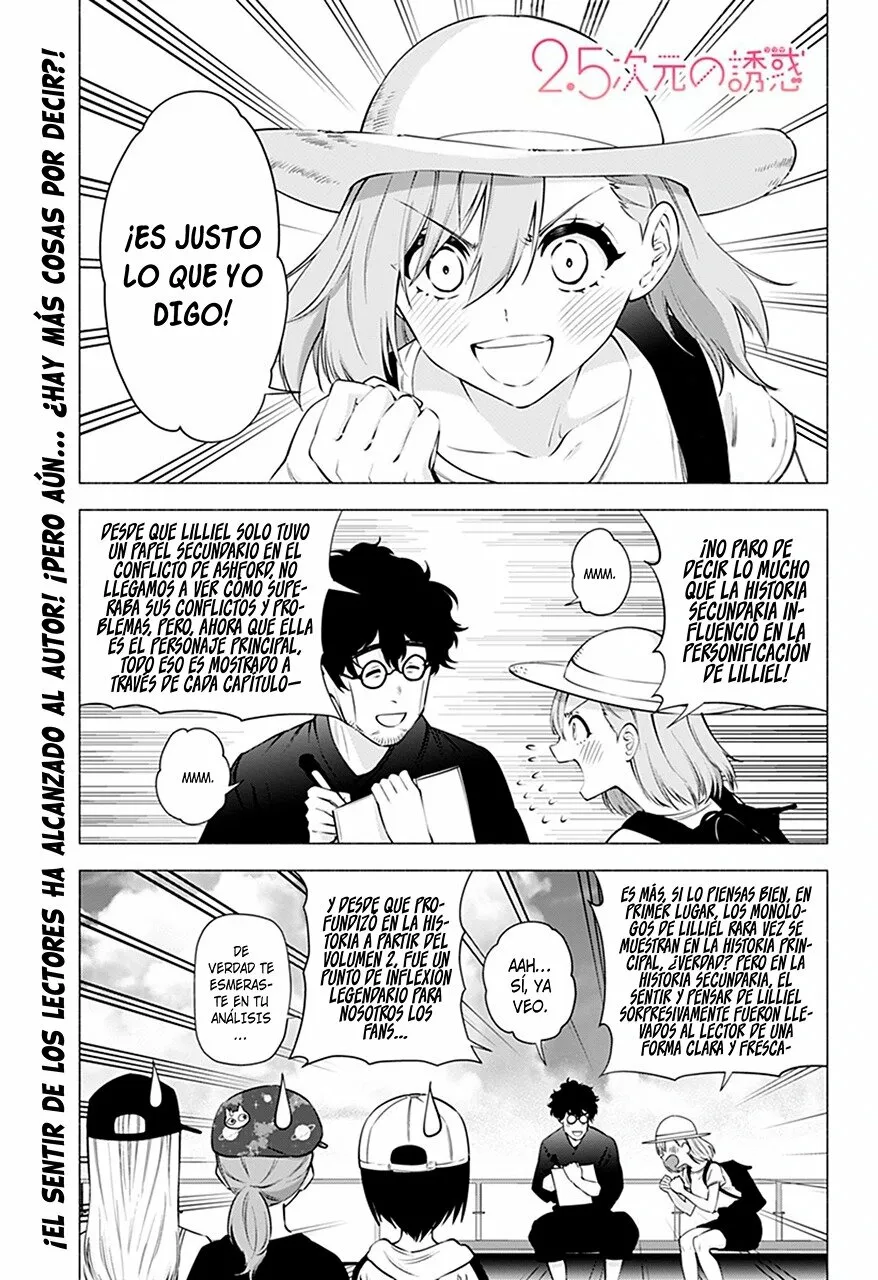 2.5-jigen no Ririsa Capítulo 60 - Page 3
