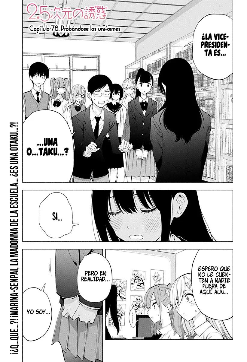 2.5-jigen no Ririsa Capítulo 76 - Page 4