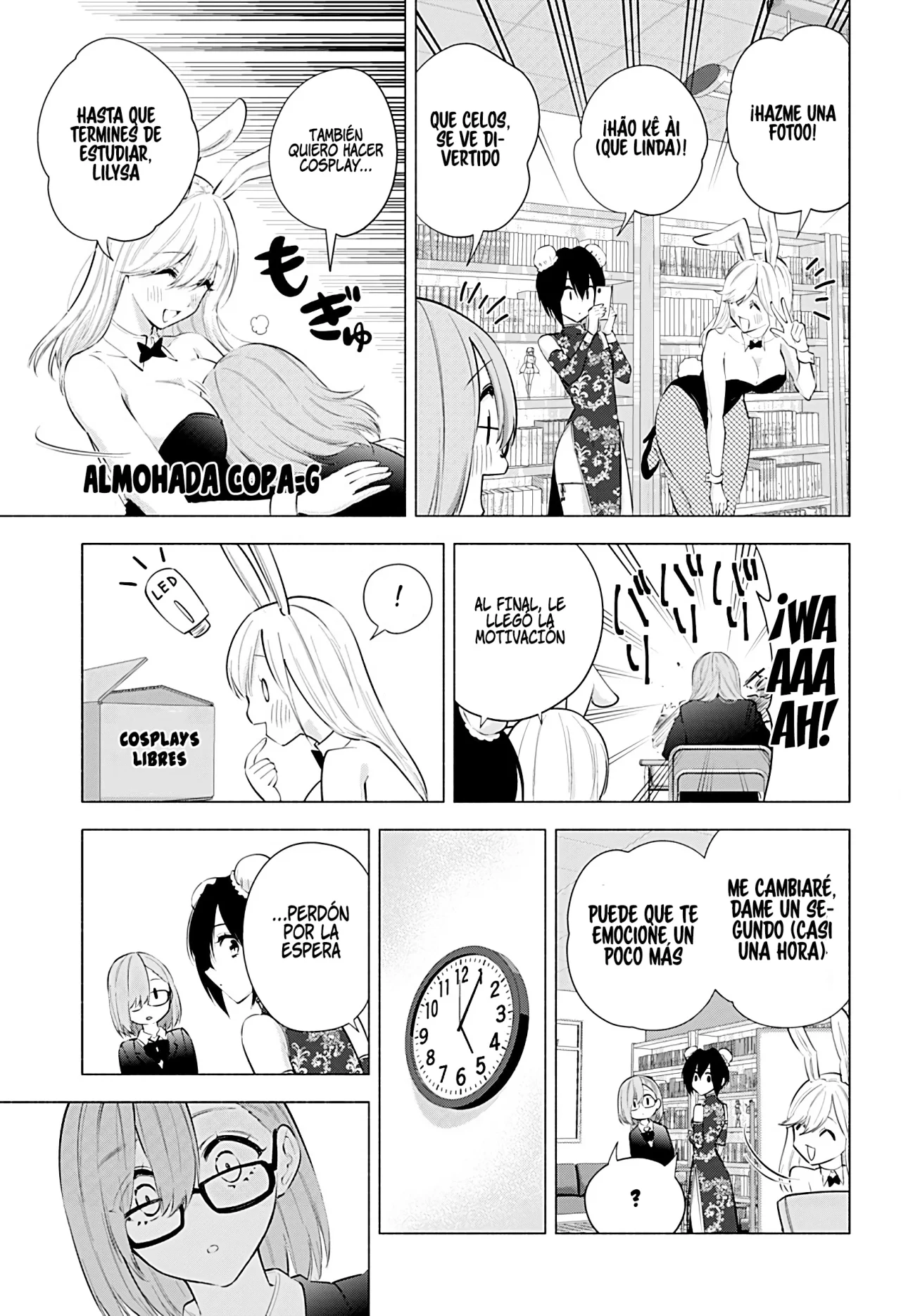 2.5-jigen no Ririsa Capítulo 85 - Page 8