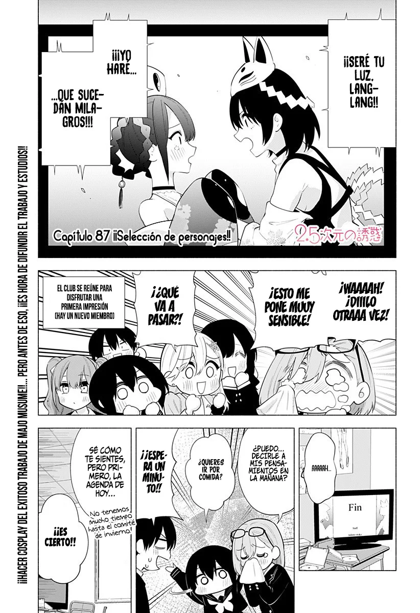 2.5-jigen no Ririsa Capítulo 87 - Page 4