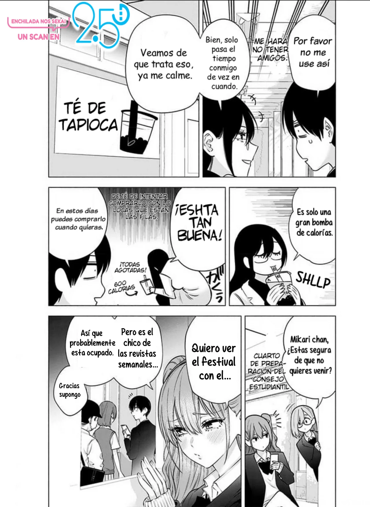 2.5-jigen no Ririsa Capítulo 88.5 - Page 10