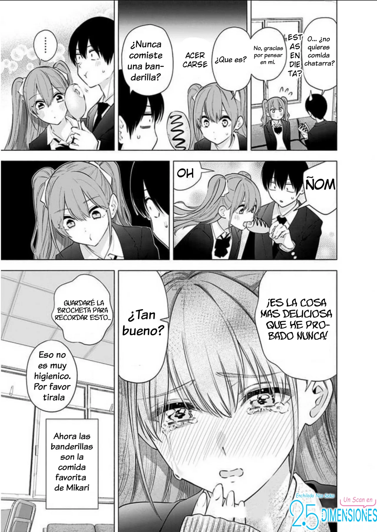 2.5-jigen no Ririsa Capítulo 88.5 - Page 12