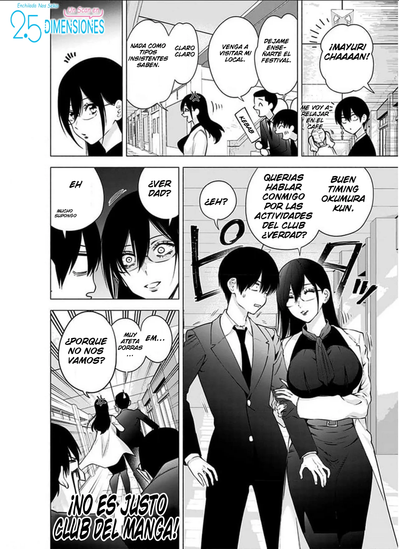 2.5-jigen no Ririsa Capítulo 88.5 - Page 9