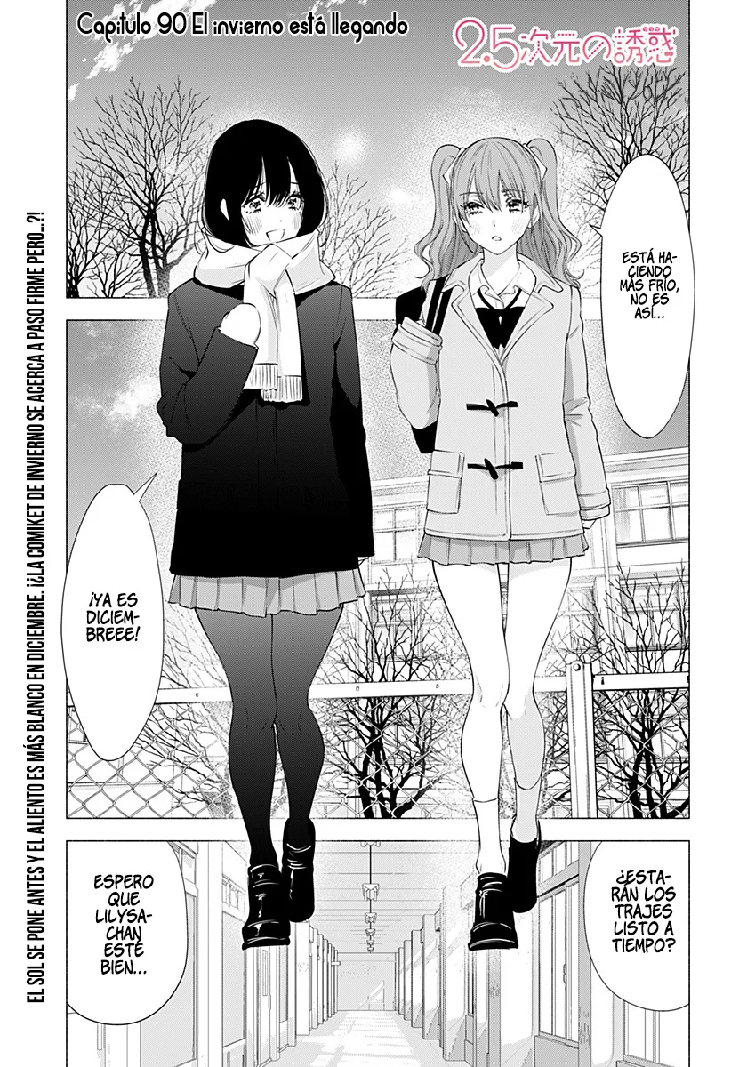 2.5-jigen no Ririsa Capítulo 90 - Page 1