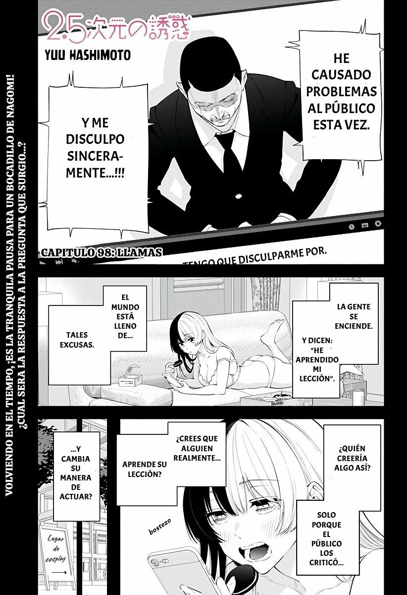 2.5-jigen no Ririsa Capítulo 98 - Page 2