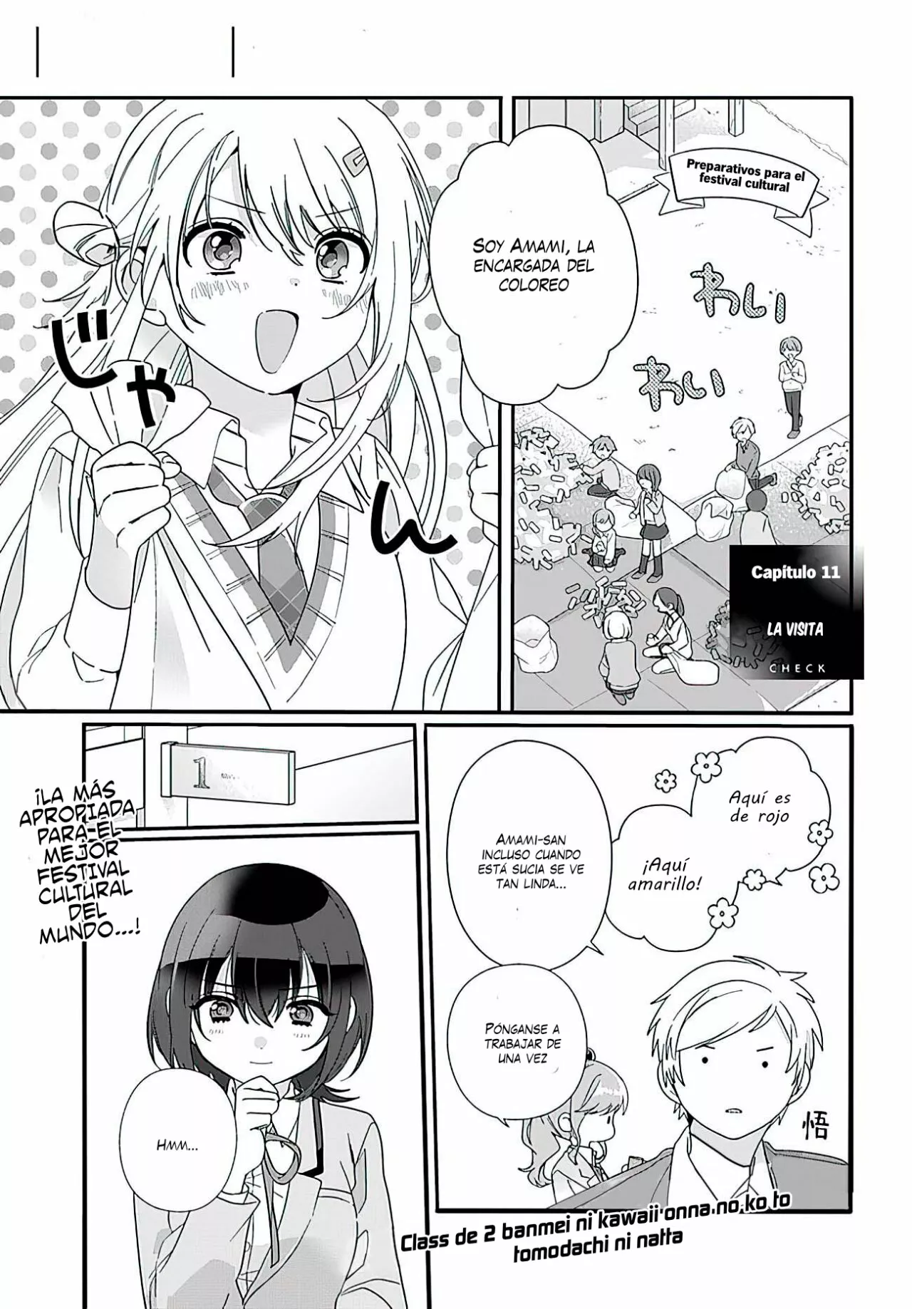Class de 2-banme ni Kawaii Onnanoko to Tomodachi ni Natta Capítulo 11 - Page 2