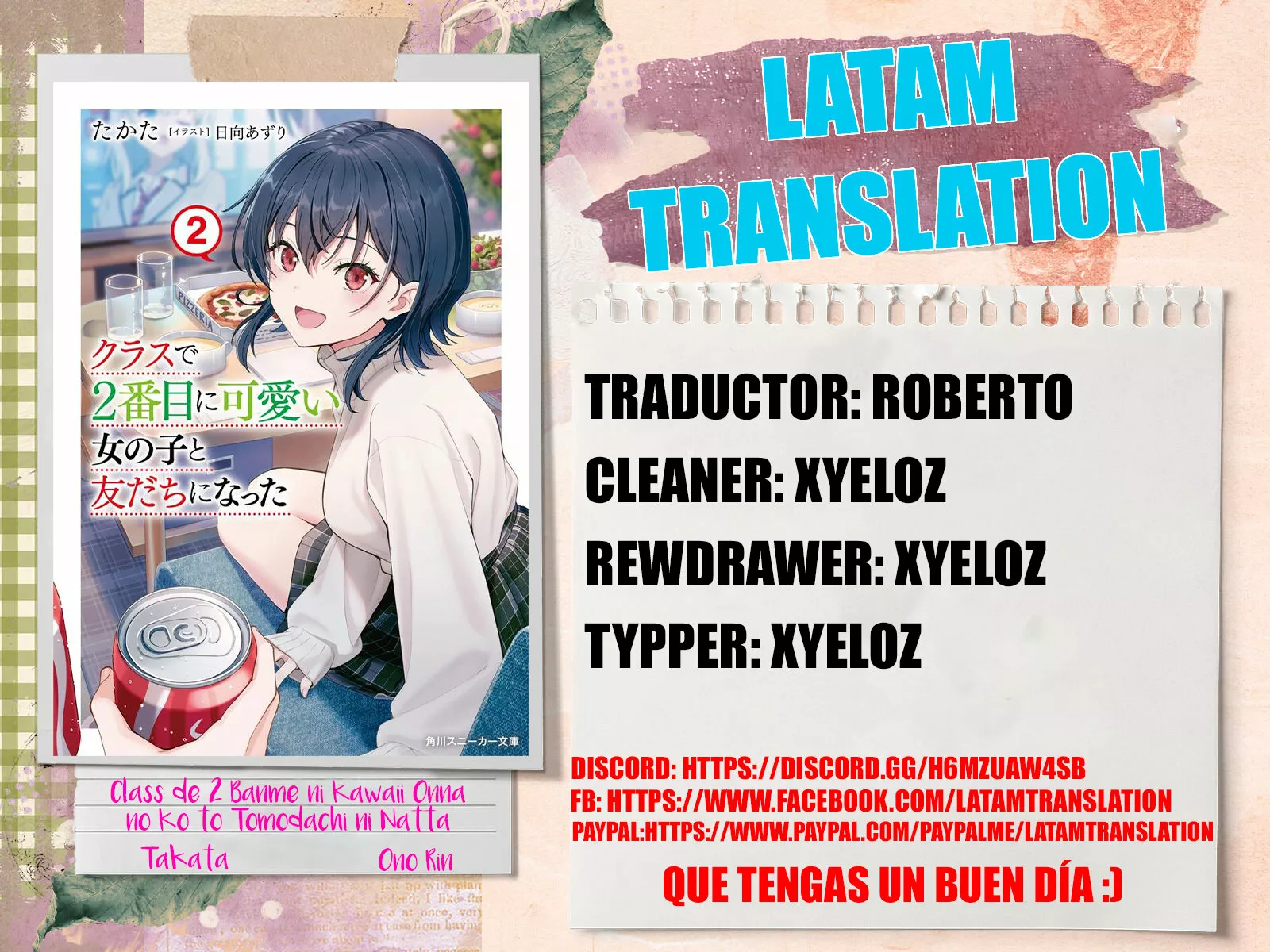 Class de 2-banme ni Kawaii Onnanoko to Tomodachi ni Natta Capítulo 2 - Page 1