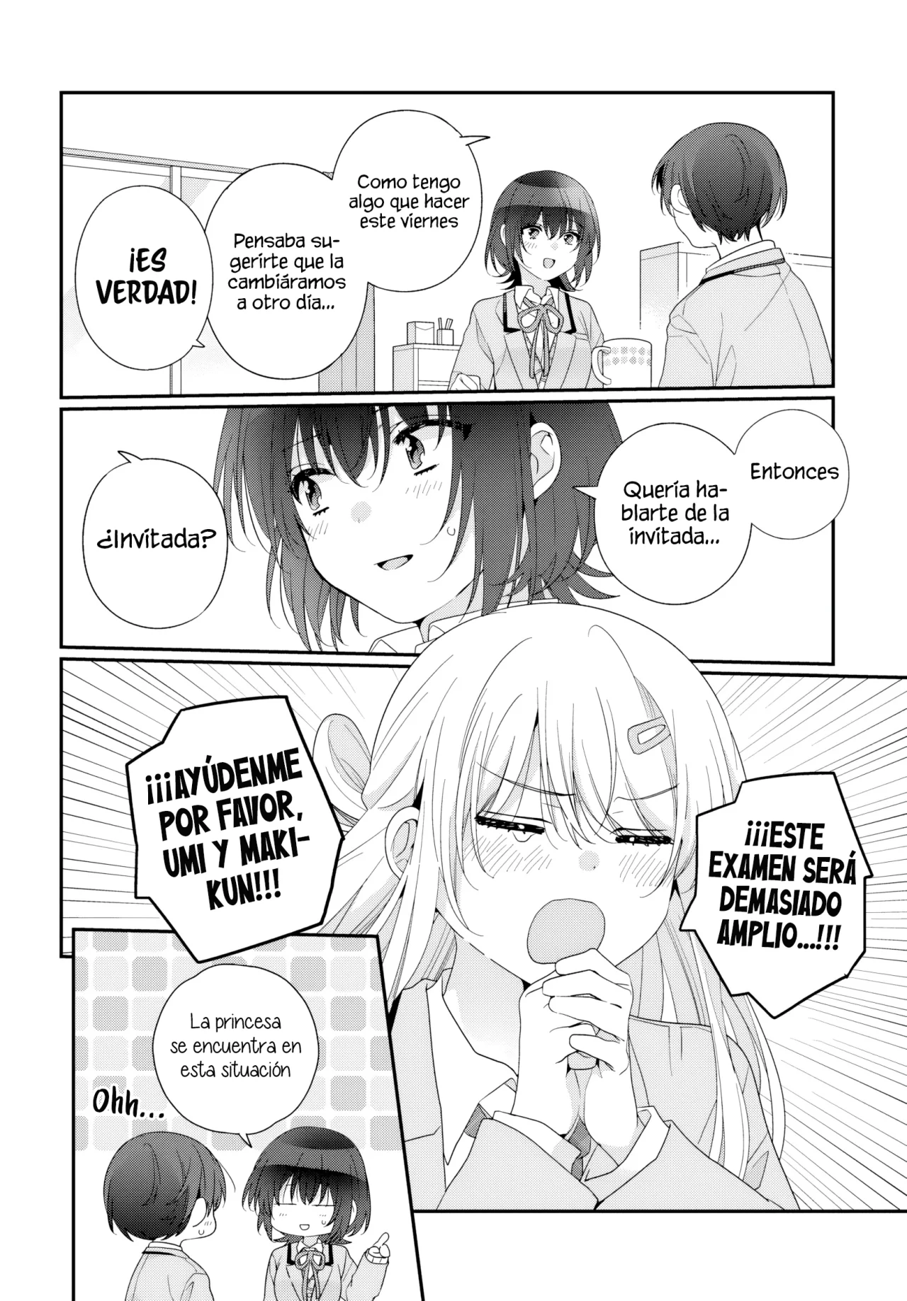 Class de 2-banme ni Kawaii Onnanoko to Tomodachi ni Natta Capítulo 25.1 - Page 13