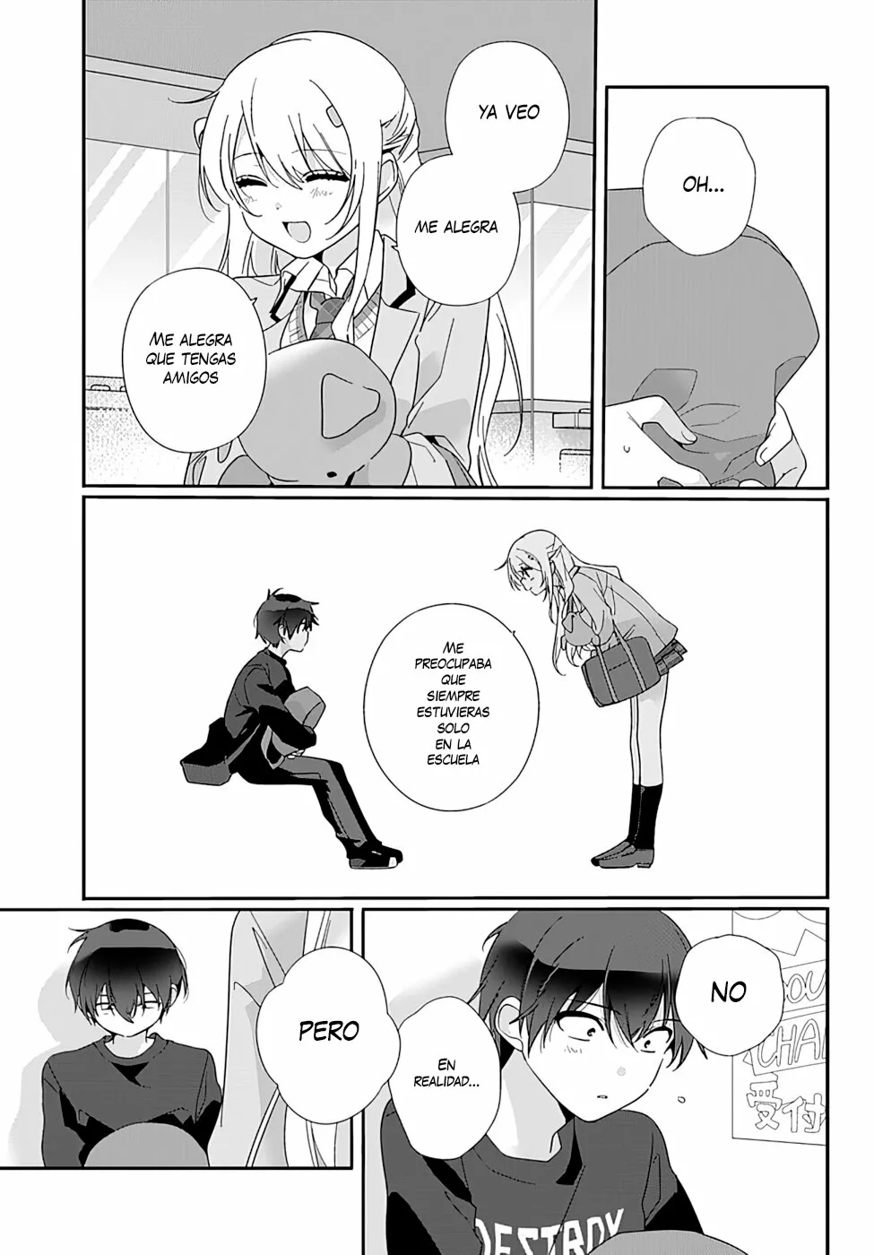 Class de 2-banme ni Kawaii Onnanoko to Tomodachi ni Natta Capítulo 5.2 - Page 4