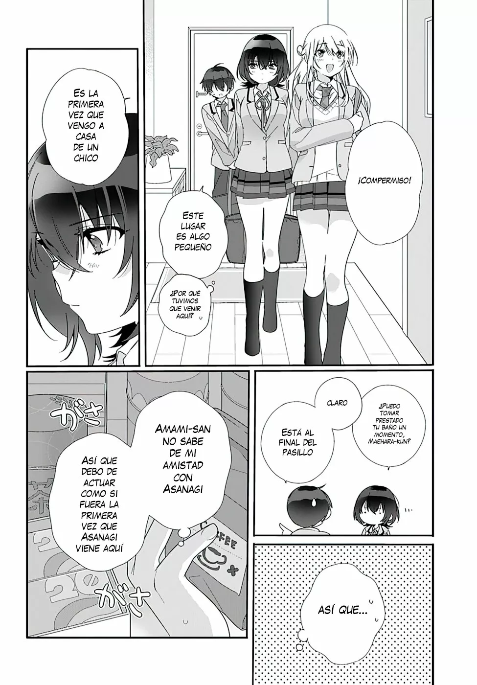 Class de 2-banme ni Kawaii Onnanoko to Tomodachi ni Natta Capítulo 6.2 - Page 4