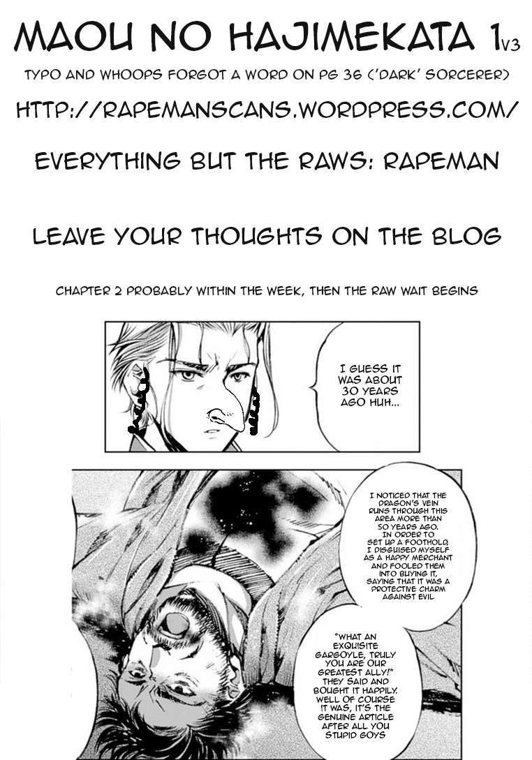 Maou no Hajimekata Capítulo 1 - Page 1