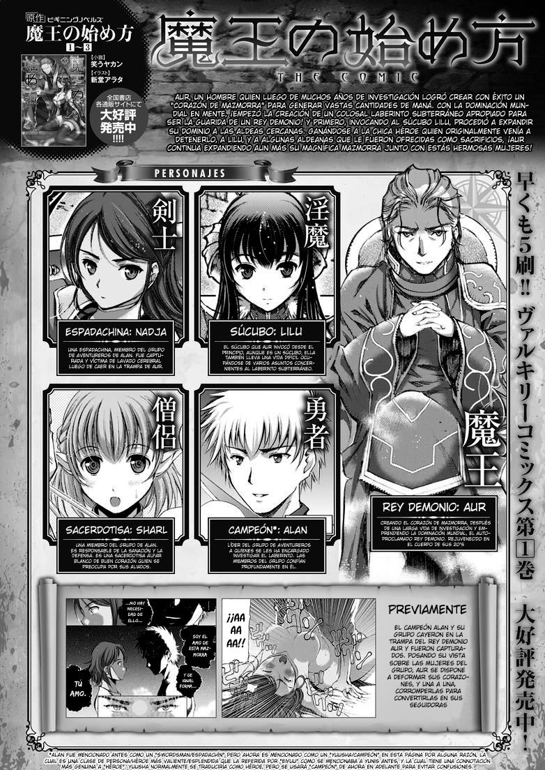 Maou no Hajimekata Capítulo 10 - Page 3
