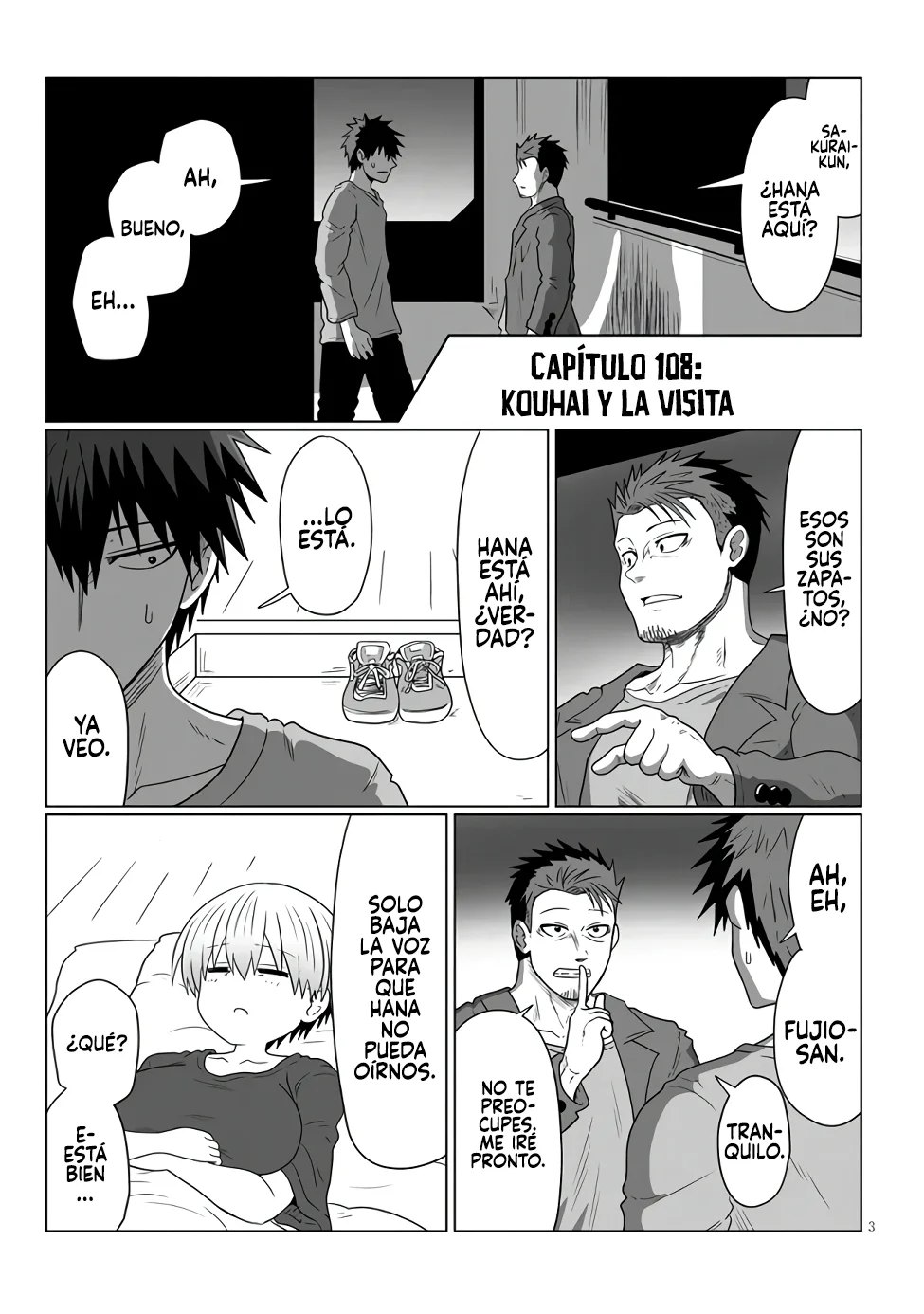 Uzaki-chan wa Asobitai! Capítulo 108 - Page 5