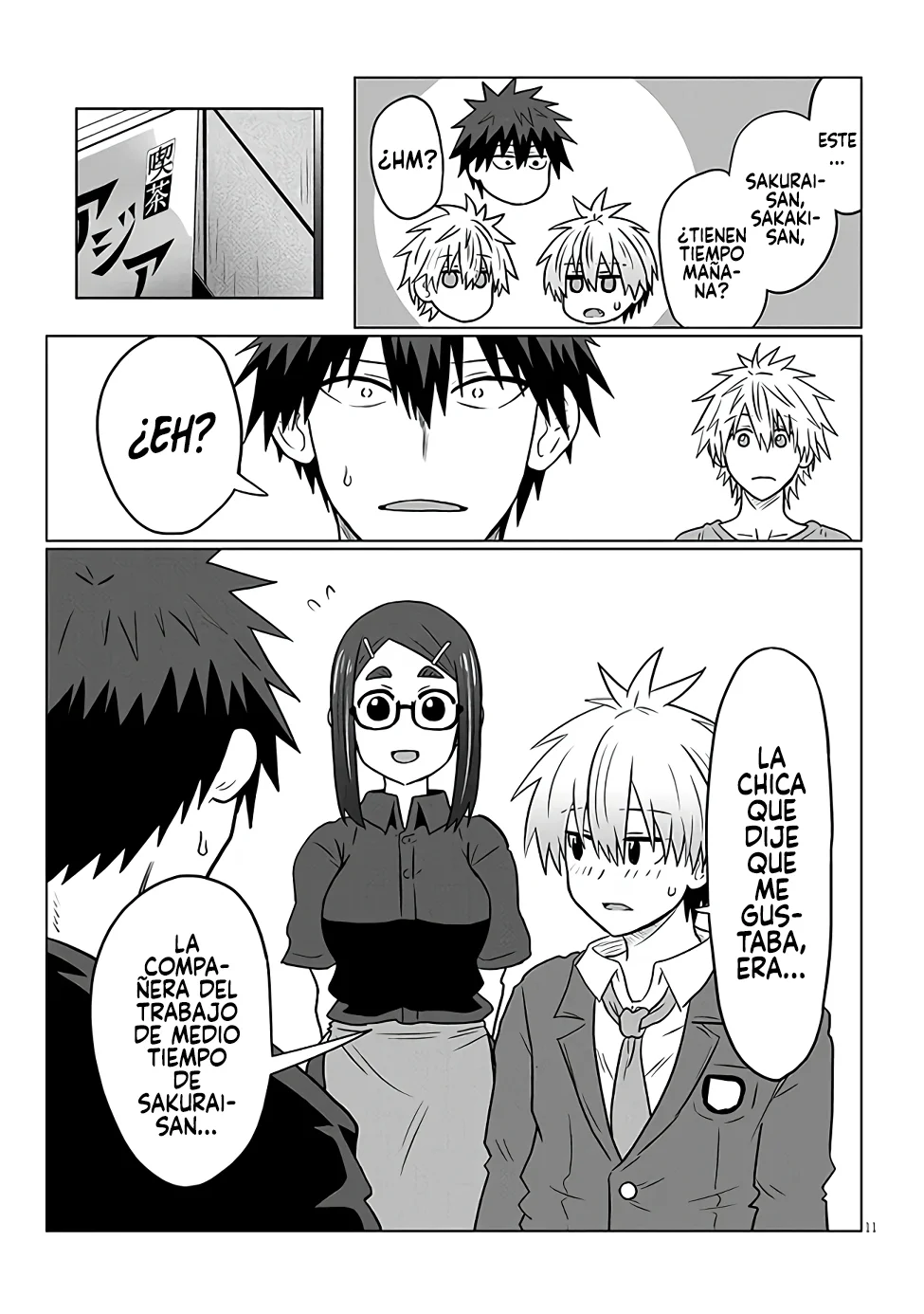 Uzaki-chan wa Asobitai! Capítulo 123 - Page 13