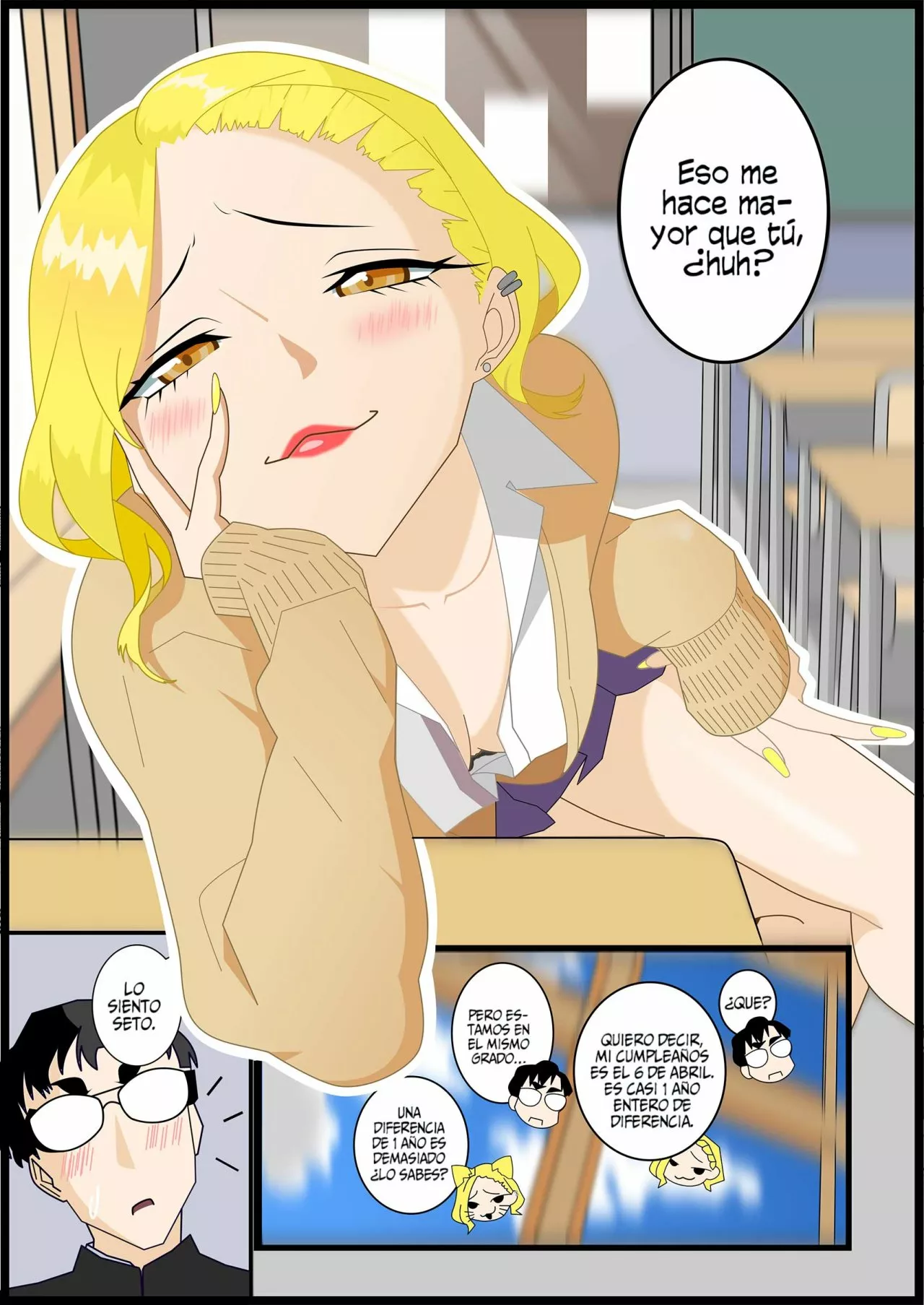 Yancha Gal no Anjou-san Capítulo 108 - Page 8