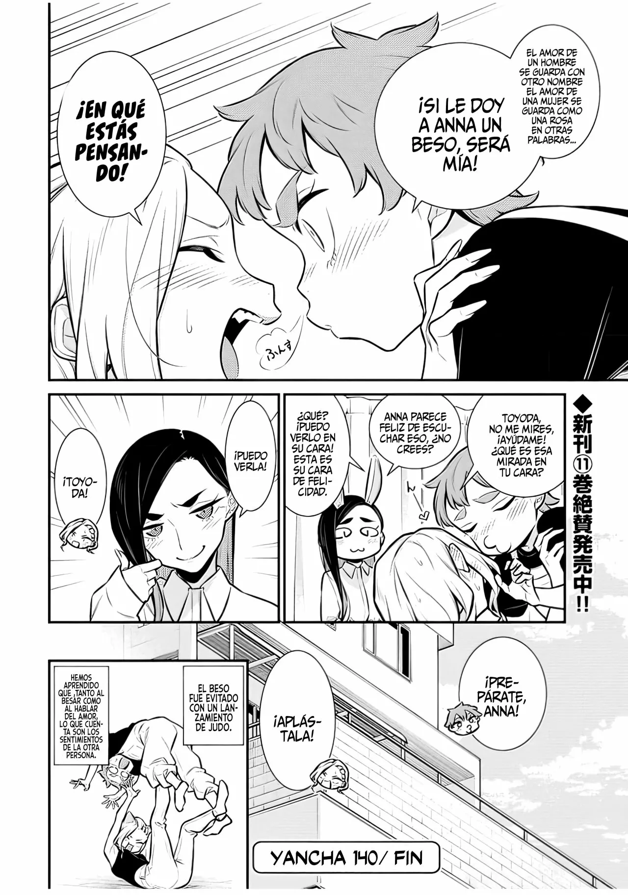 Yancha Gal no Anjou-san Capítulo 140 - Page 14