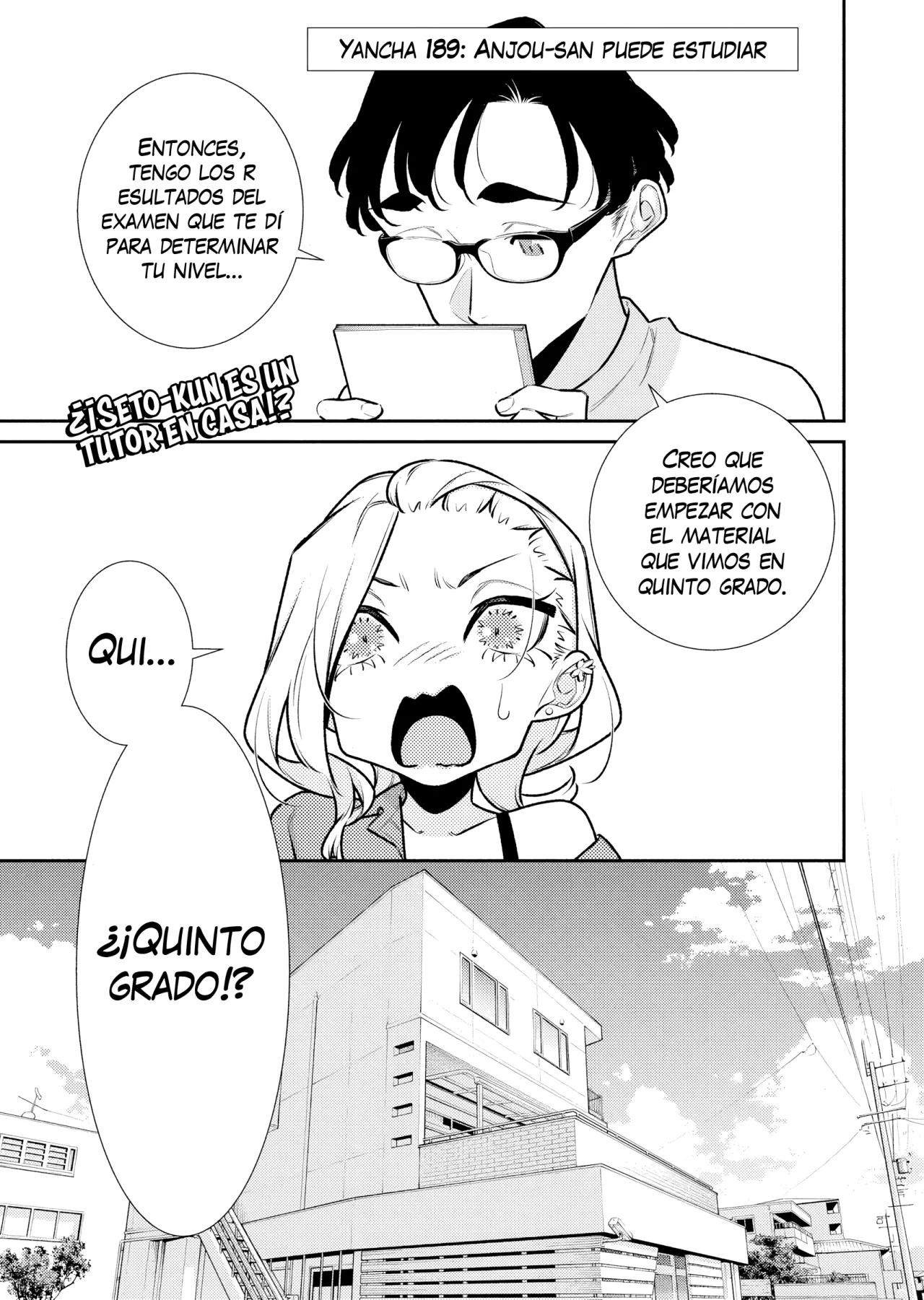 Yancha Gal no Anjou-san Capítulo 189 - Page 3