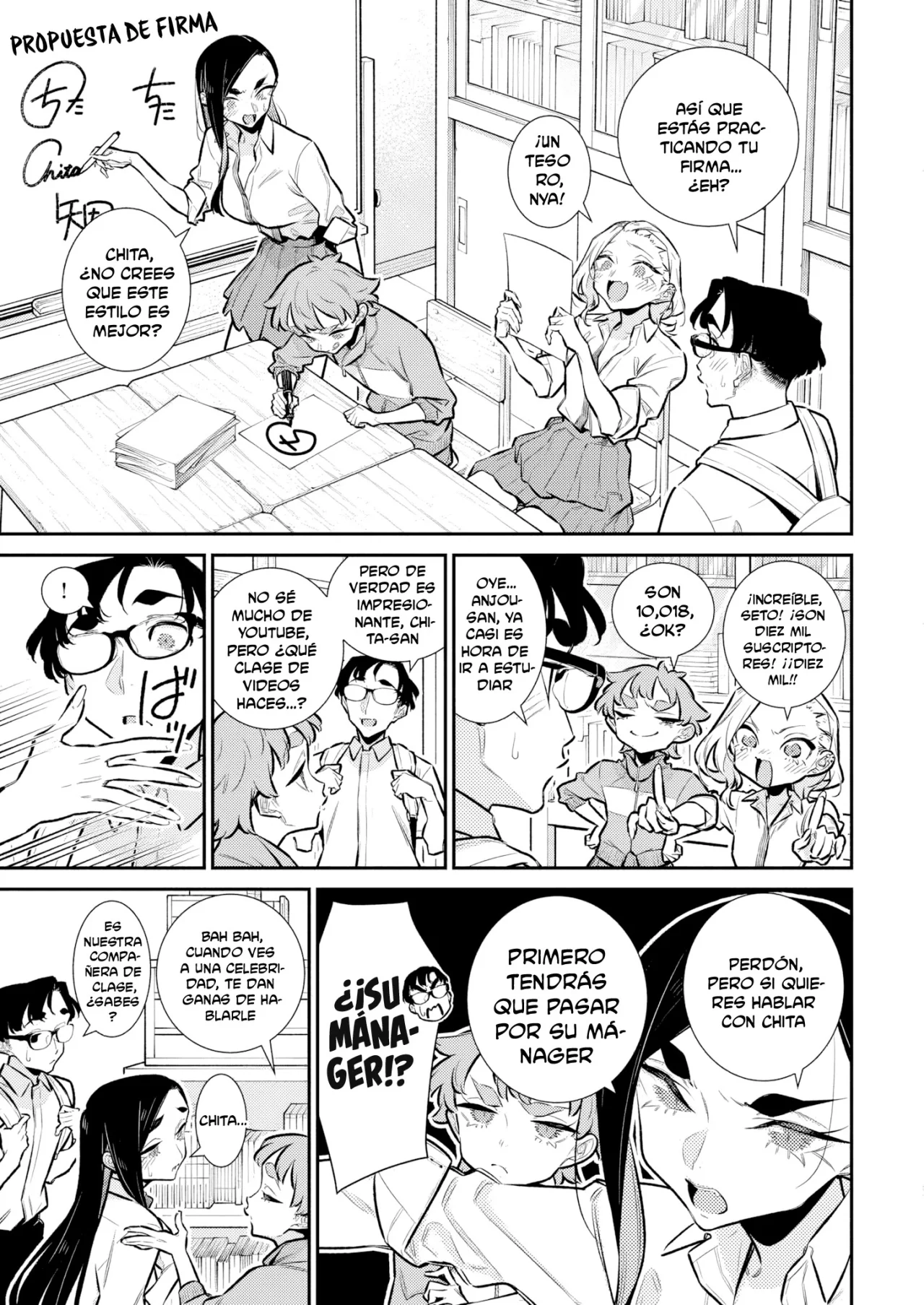 Yancha Gal no Anjou-san Capítulo 204 - Page 9
