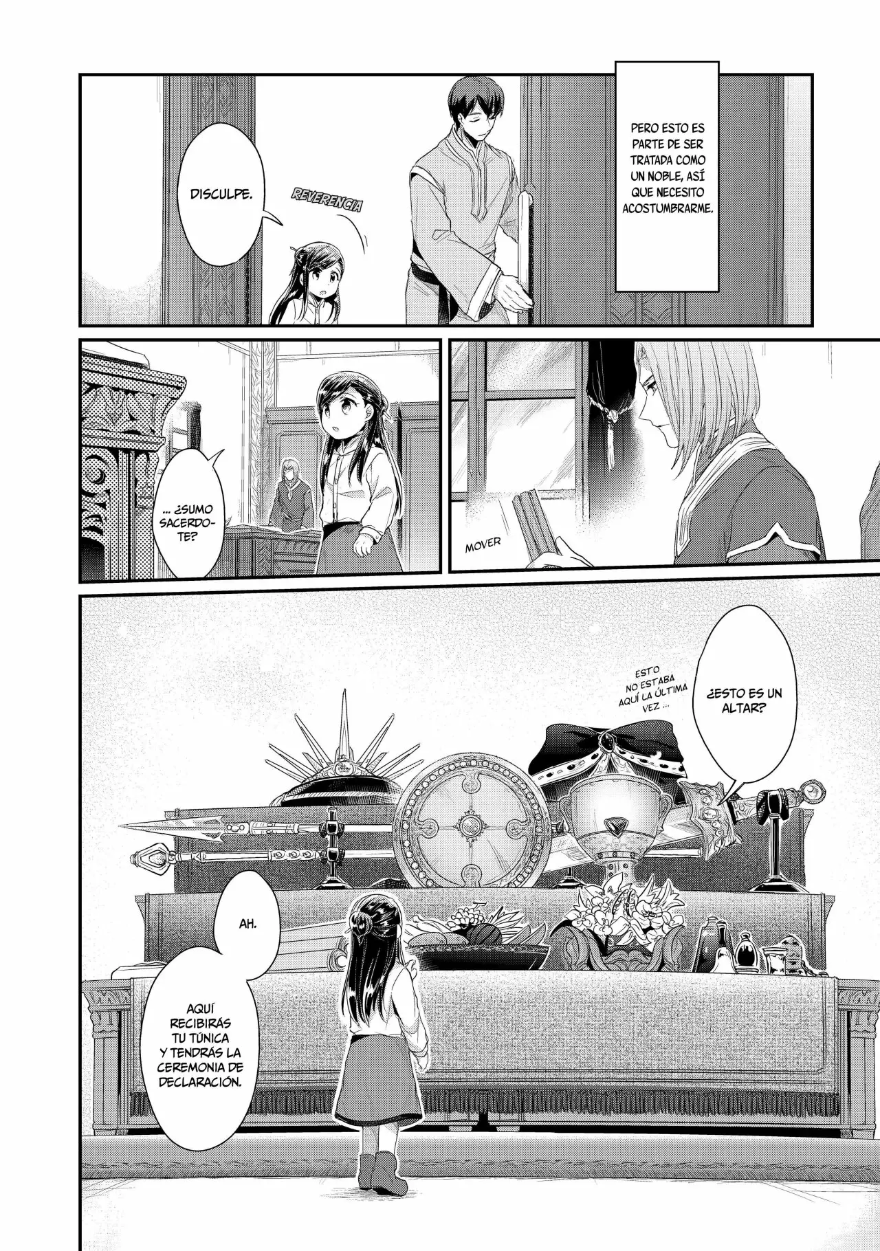 Honzuki no Gekokujou: Shisho ni Naru Tame ni wa Shudan wo Erandeiraremasen Dai 2-bu – Hon no Tame nara Miko ni Naru! Capítulo 1 - Page 10