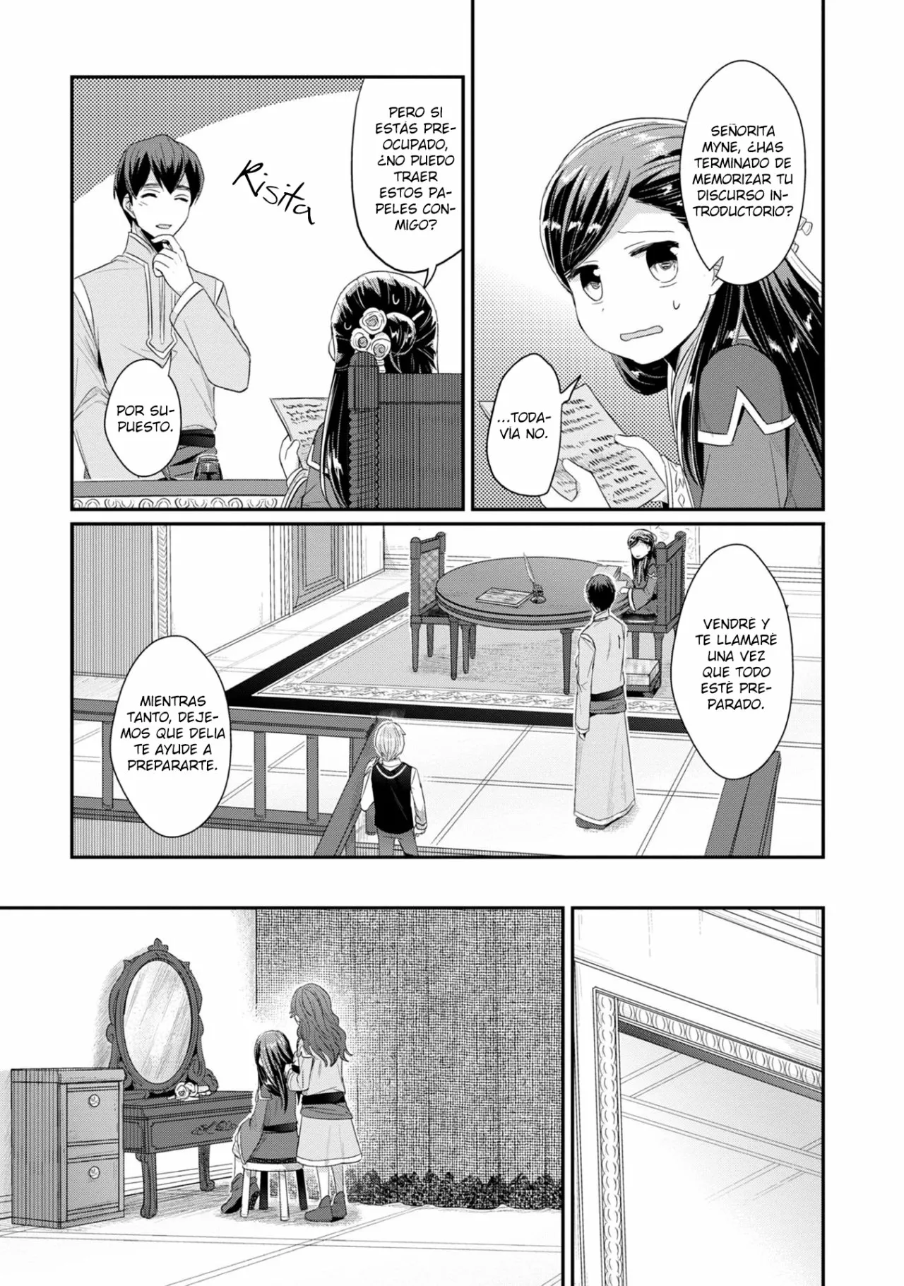 Honzuki no Gekokujou: Shisho ni Naru Tame ni wa Shudan wo Erandeiraremasen Dai 2-bu – Hon no Tame nara Miko ni Naru! Capítulo 10 - Page 20