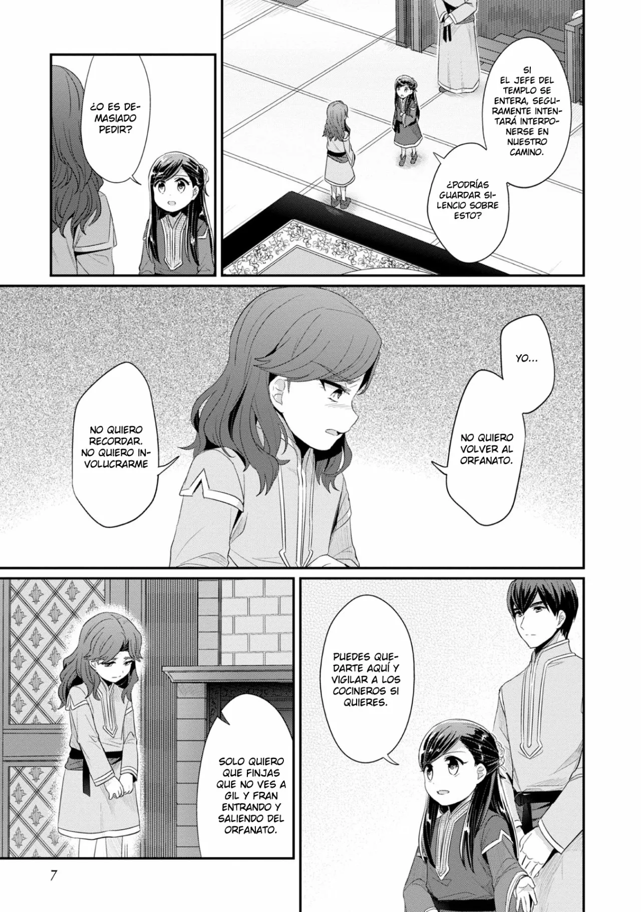 Honzuki no Gekokujou: Shisho ni Naru Tame ni wa Shudan wo Erandeiraremasen Dai 2-bu – Hon no Tame nara Miko ni Naru! Capítulo 10 - Page 7