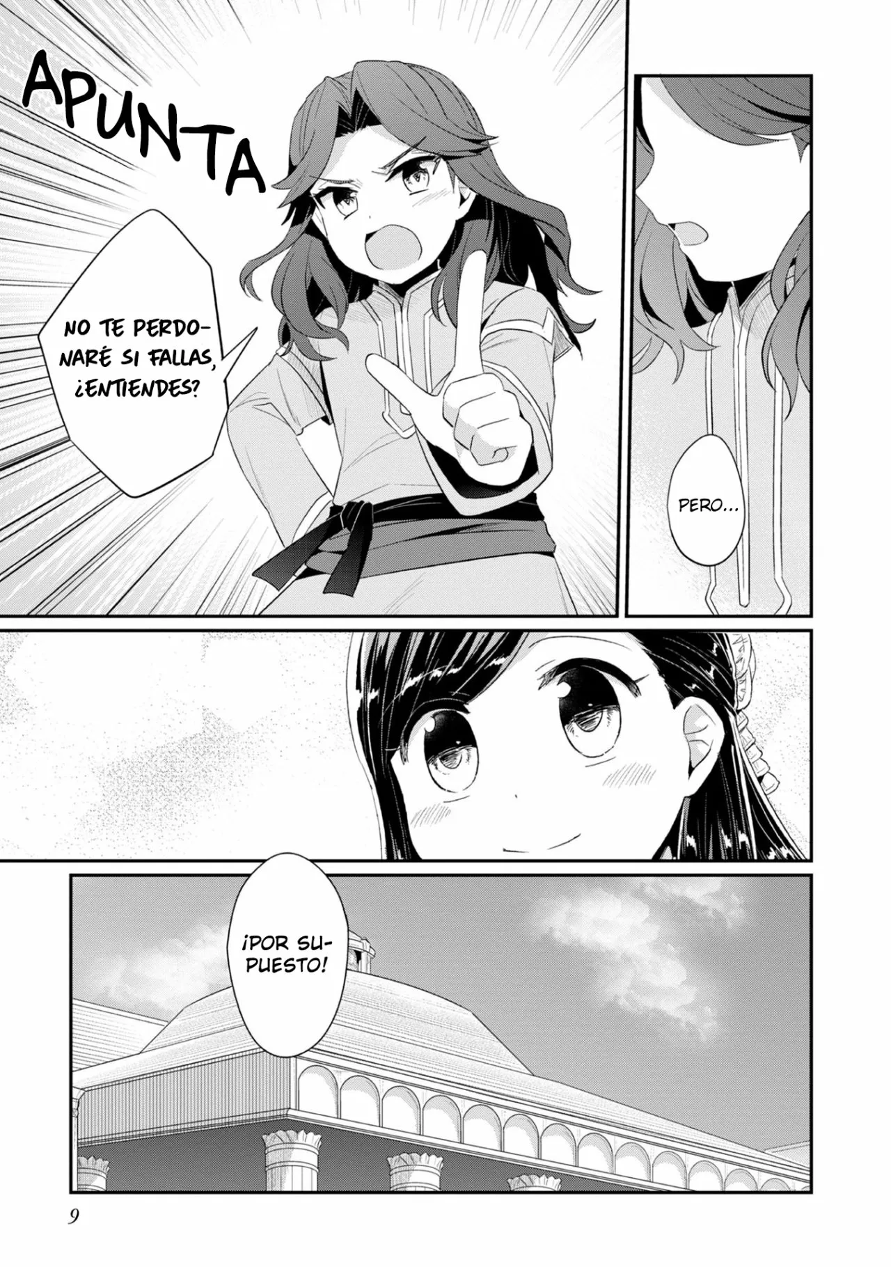 Honzuki no Gekokujou: Shisho ni Naru Tame ni wa Shudan wo Erandeiraremasen Dai 2-bu – Hon no Tame nara Miko ni Naru! Capítulo 10 - Page 9