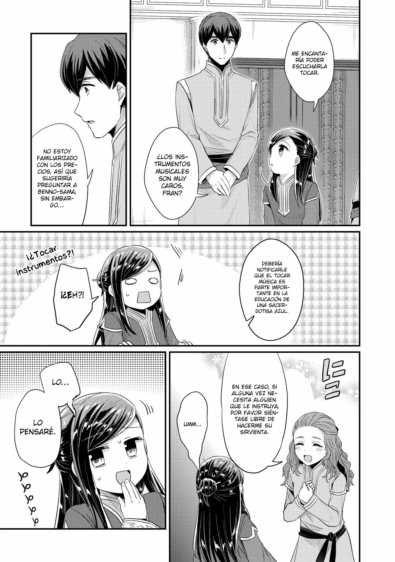 Honzuki no Gekokujou: Shisho ni Naru Tame ni wa Shudan wo Erandeiraremasen Dai 2-bu – Hon no Tame nara Miko ni Naru! Capítulo 14 - Page 22