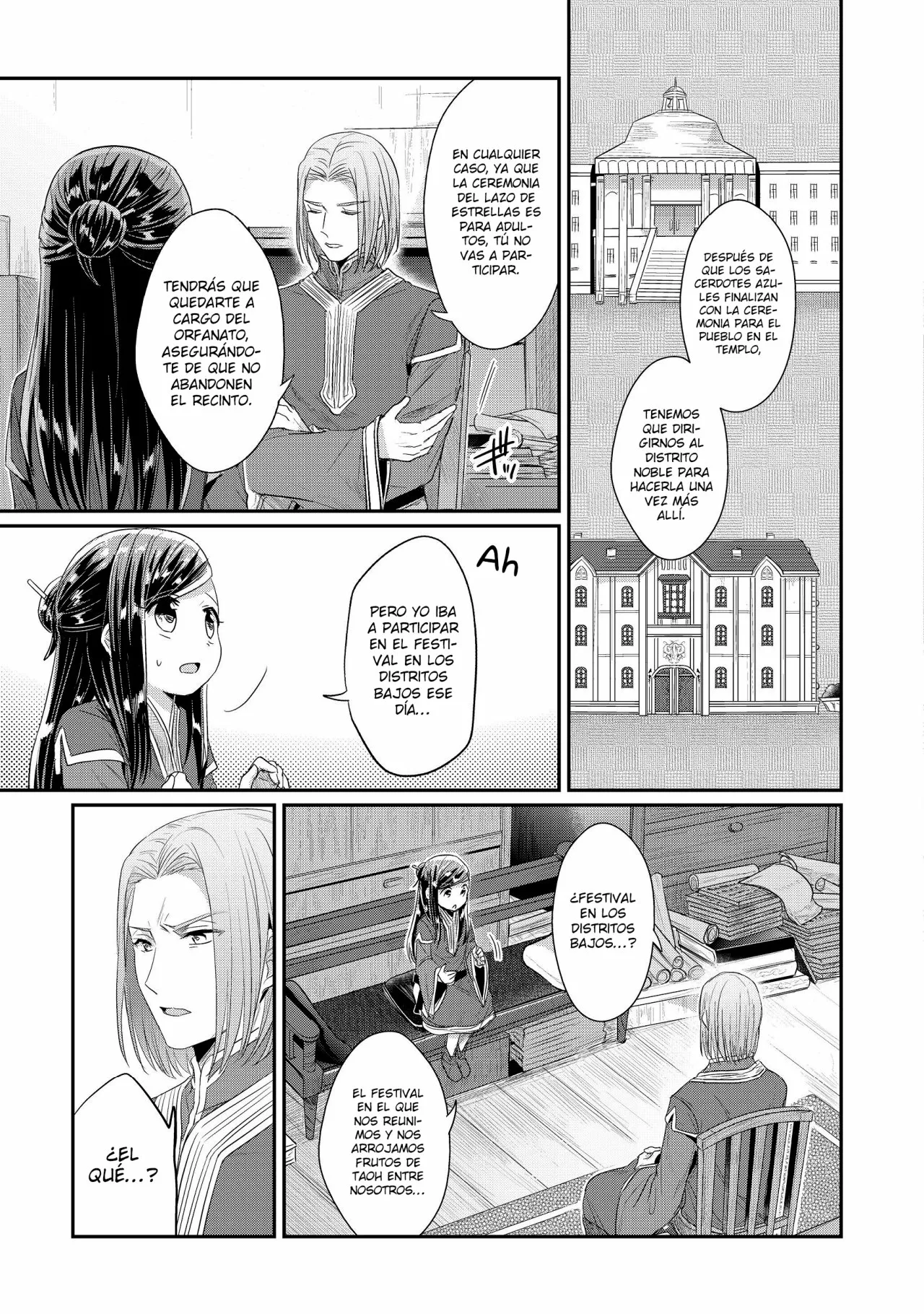 Honzuki no Gekokujou: Shisho ni Naru Tame ni wa Shudan wo Erandeiraremasen Dai 2-bu – Hon no Tame nara Miko ni Naru! Capítulo 14 - Page 8