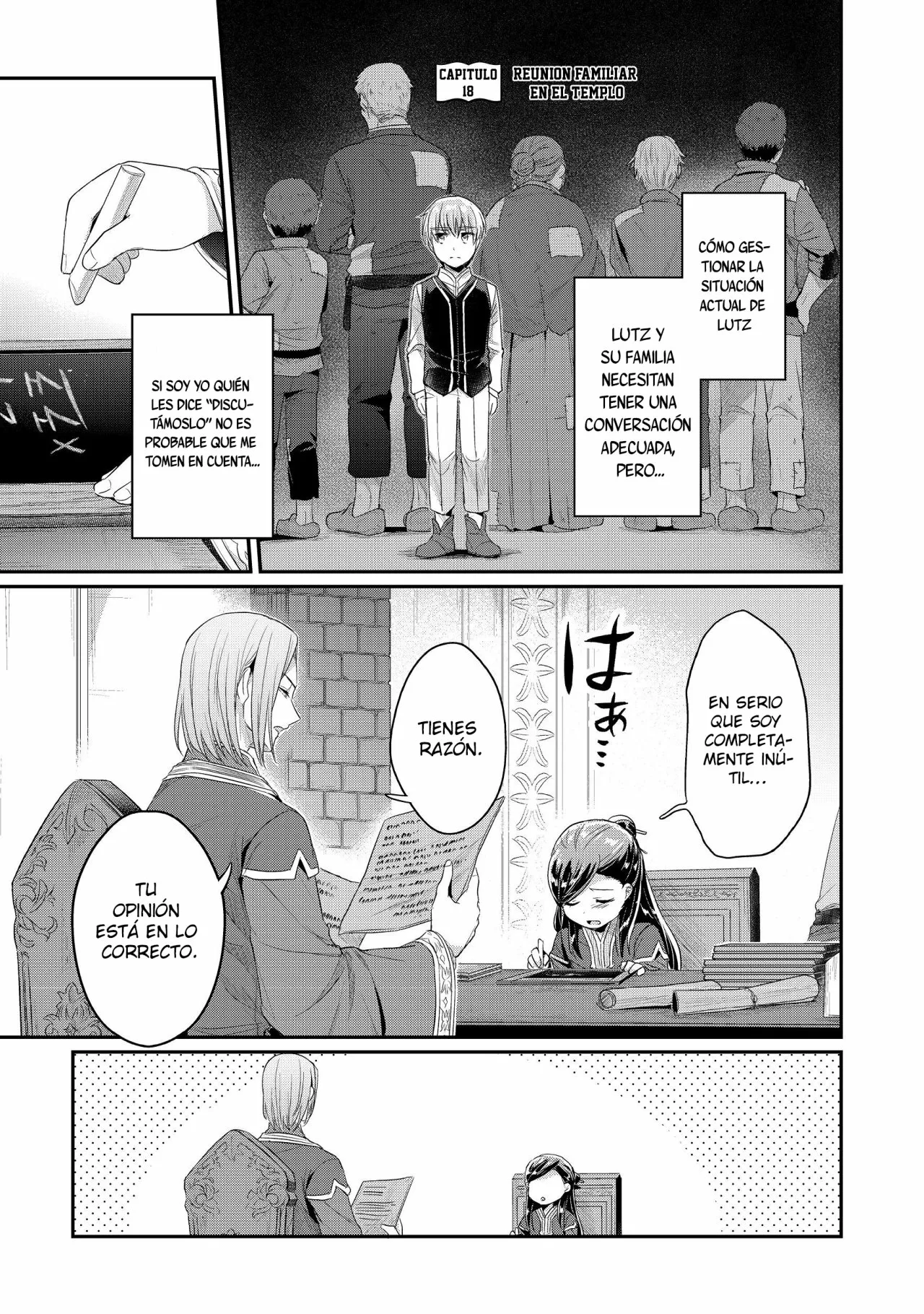 Honzuki no Gekokujou: Shisho ni Naru Tame ni wa Shudan wo Erandeiraremasen Dai 2-bu – Hon no Tame nara Miko ni Naru! Capítulo 18 - Page 2