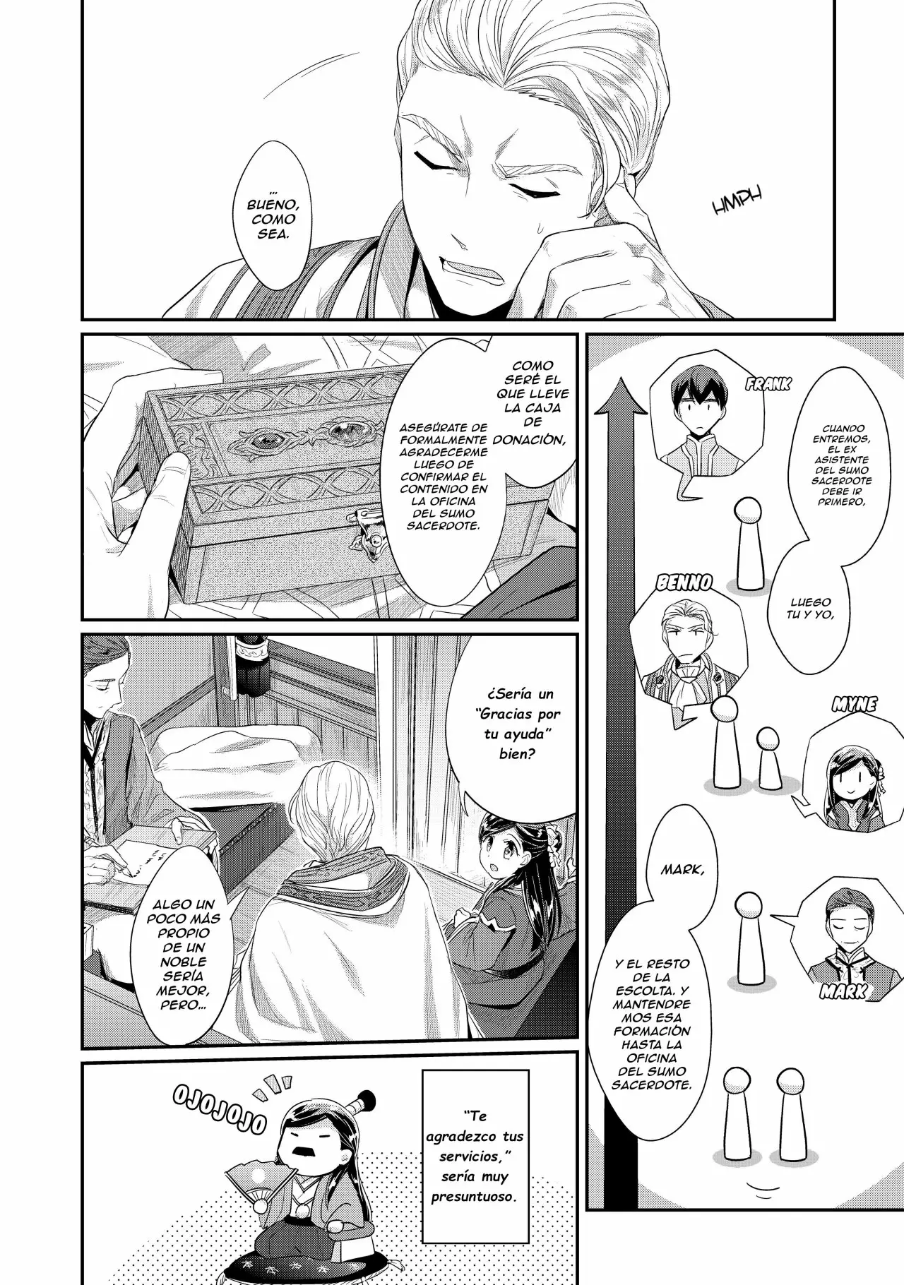 Honzuki no Gekokujou: Shisho ni Naru Tame ni wa Shudan wo Erandeiraremasen Dai 2-bu – Hon no Tame nara Miko ni Naru! Capítulo 2 - Page 13