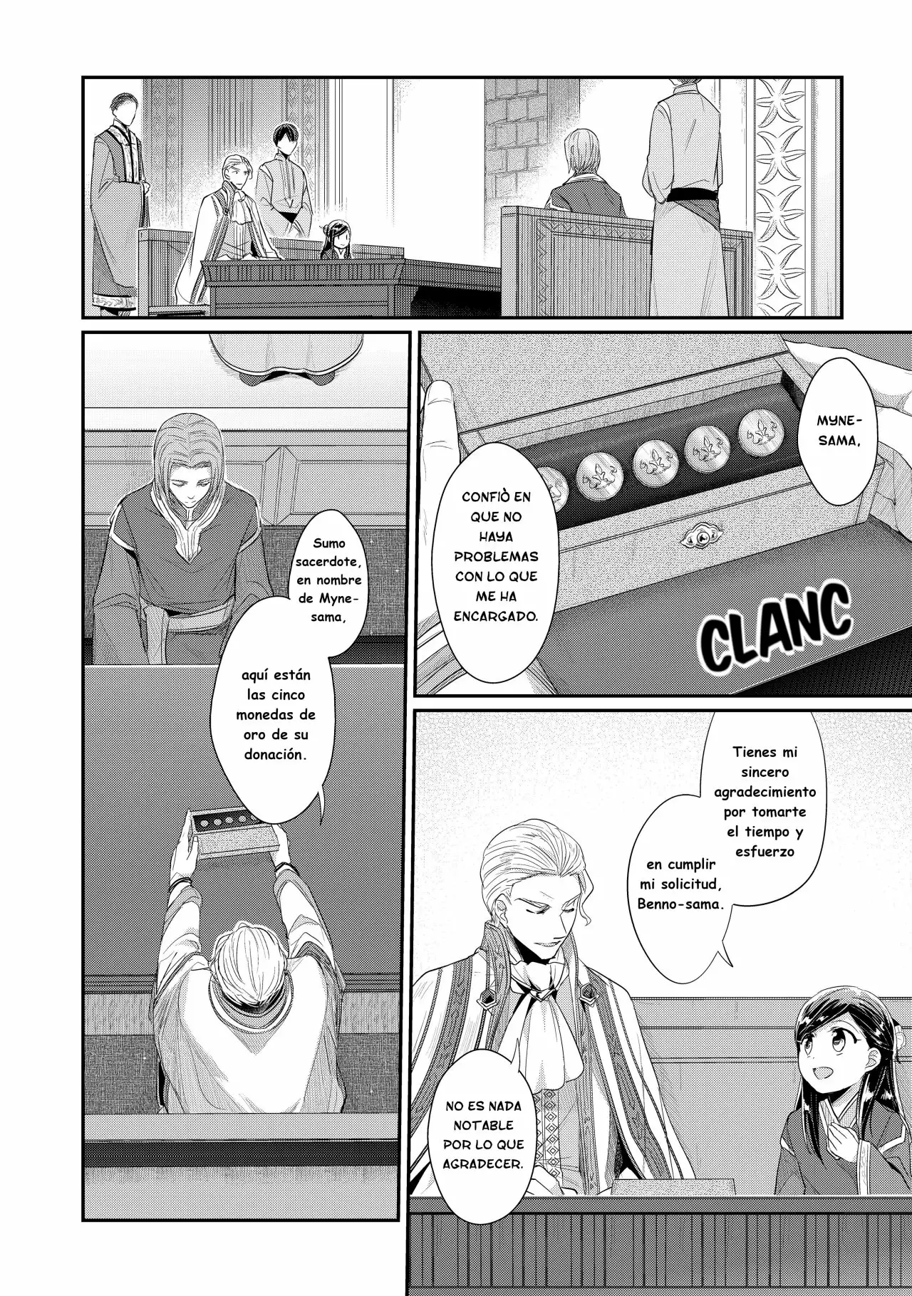 Honzuki no Gekokujou: Shisho ni Naru Tame ni wa Shudan wo Erandeiraremasen Dai 2-bu – Hon no Tame nara Miko ni Naru! Capítulo 2 - Page 27