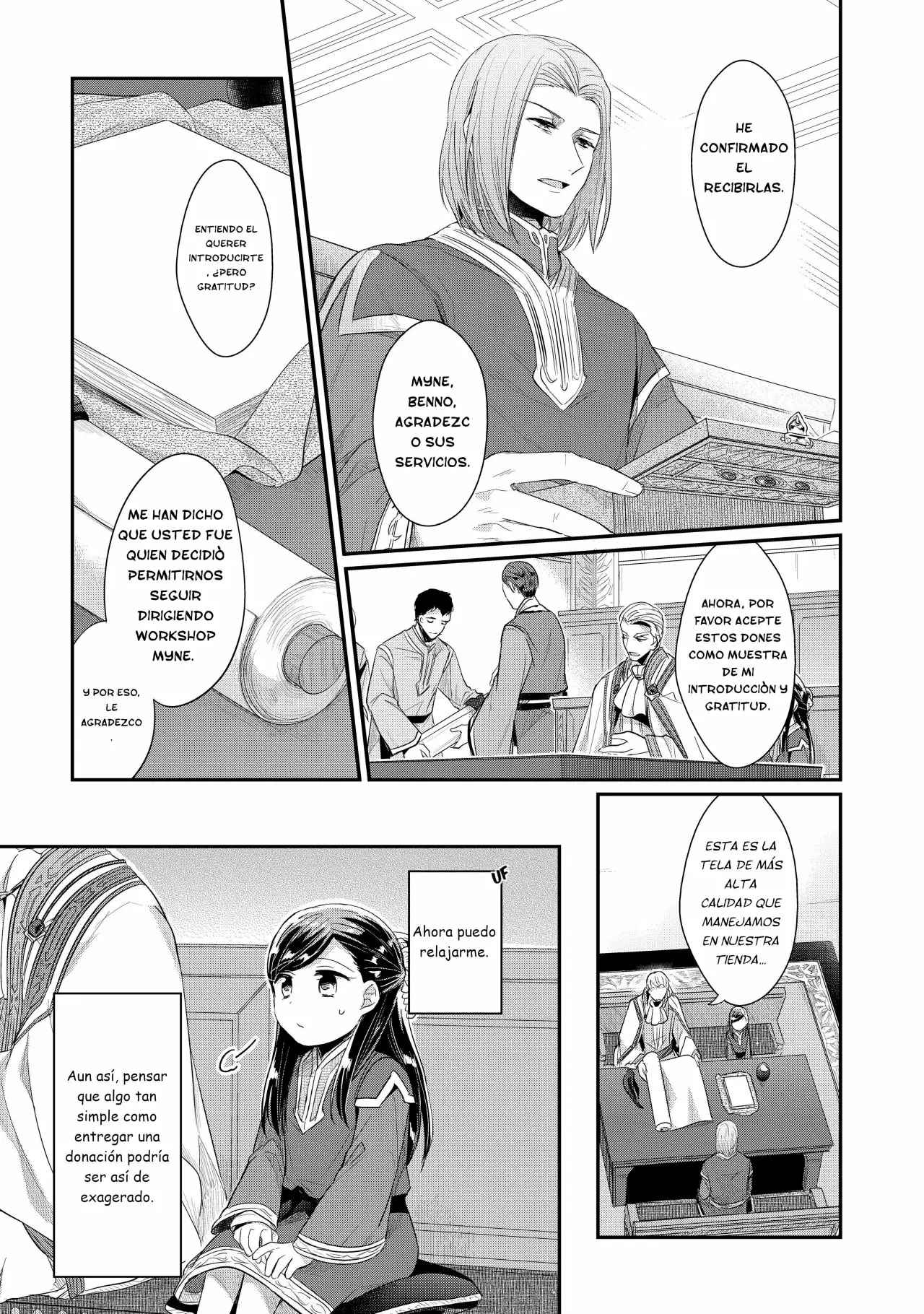 Honzuki no Gekokujou: Shisho ni Naru Tame ni wa Shudan wo Erandeiraremasen Dai 2-bu – Hon no Tame nara Miko ni Naru! Capítulo 2 - Page 28