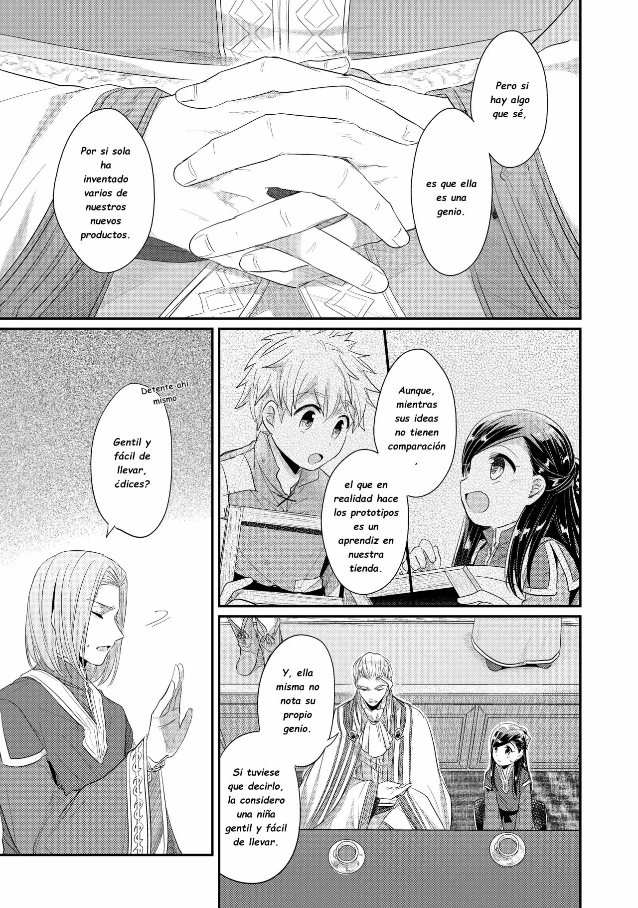 Honzuki no Gekokujou: Shisho ni Naru Tame ni wa Shudan wo Erandeiraremasen Dai 2-bu – Hon no Tame nara Miko ni Naru! Capítulo 2 - Page 34