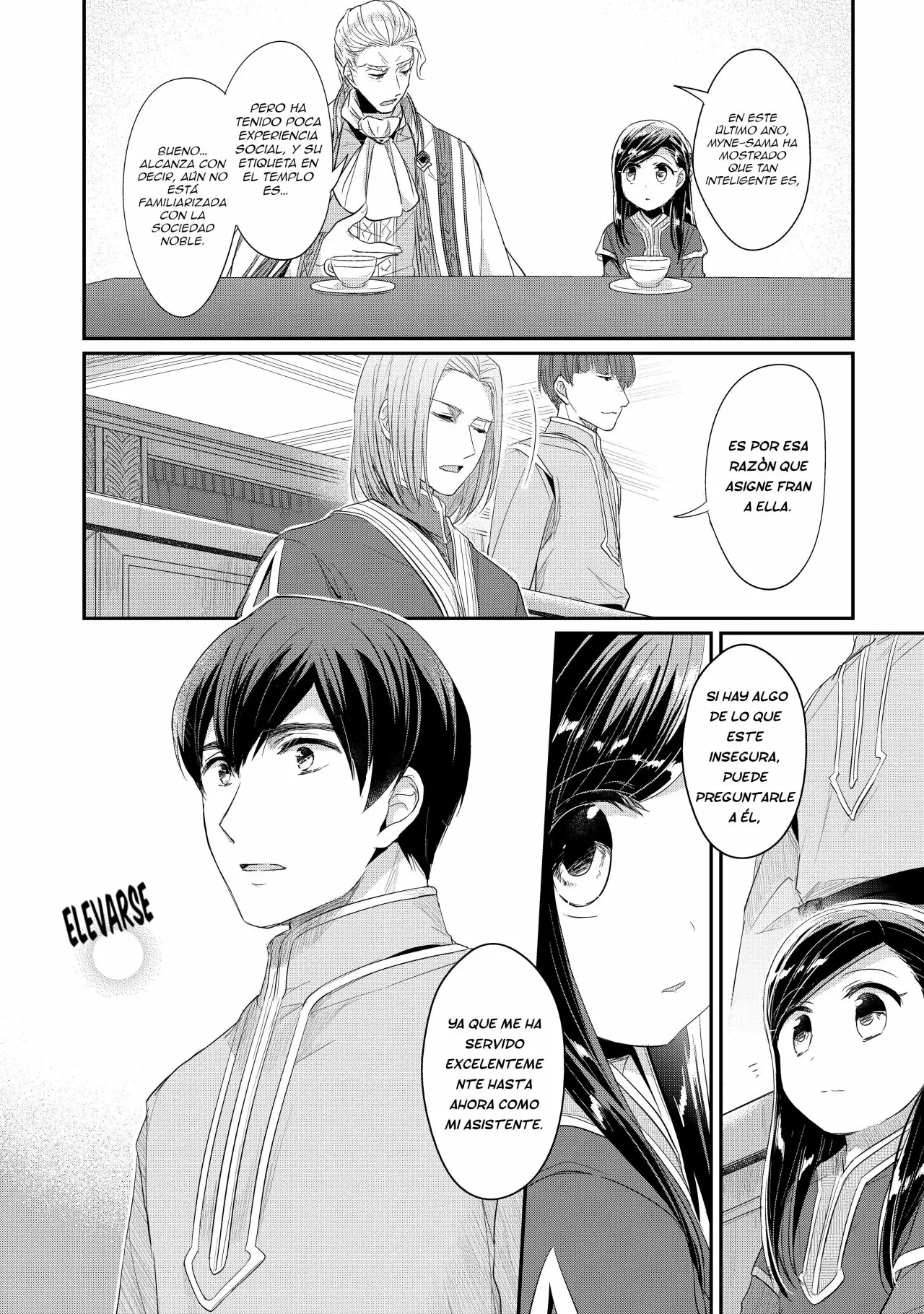 Honzuki no Gekokujou: Shisho ni Naru Tame ni wa Shudan wo Erandeiraremasen Dai 2-bu – Hon no Tame nara Miko ni Naru! Capítulo 2 - Page 37